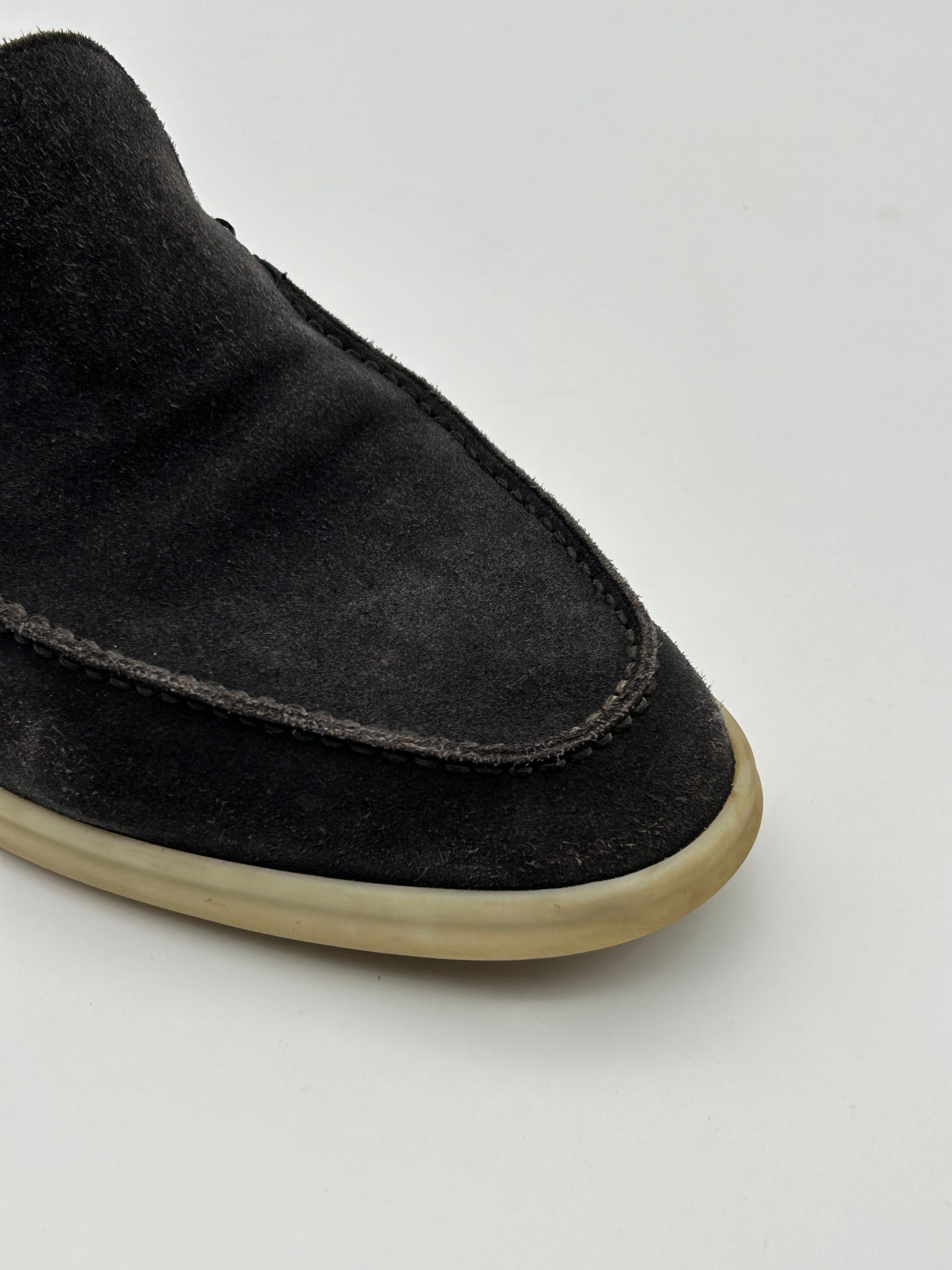 Suede Loafers