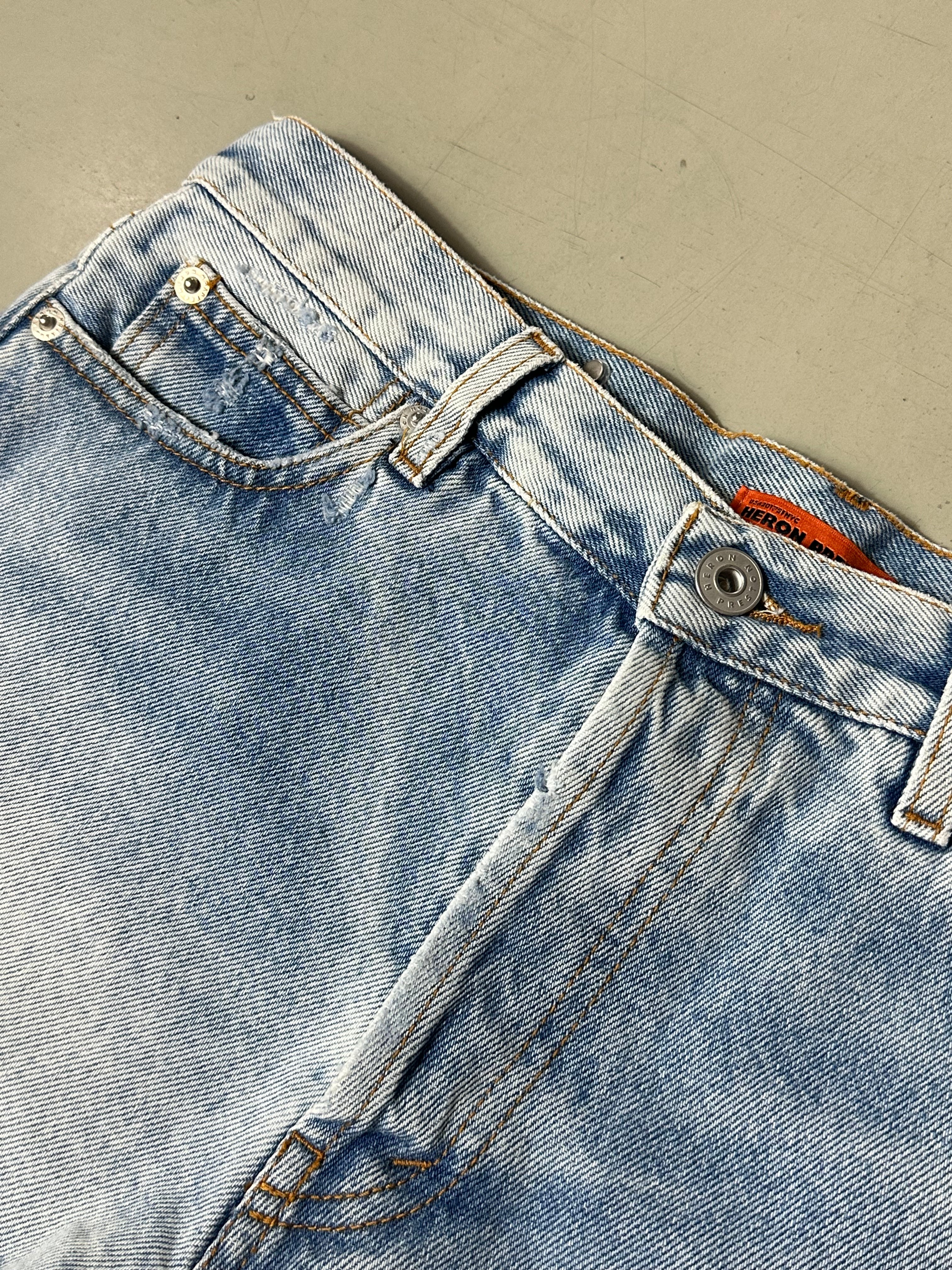 Denim Shorts Vintage Wash