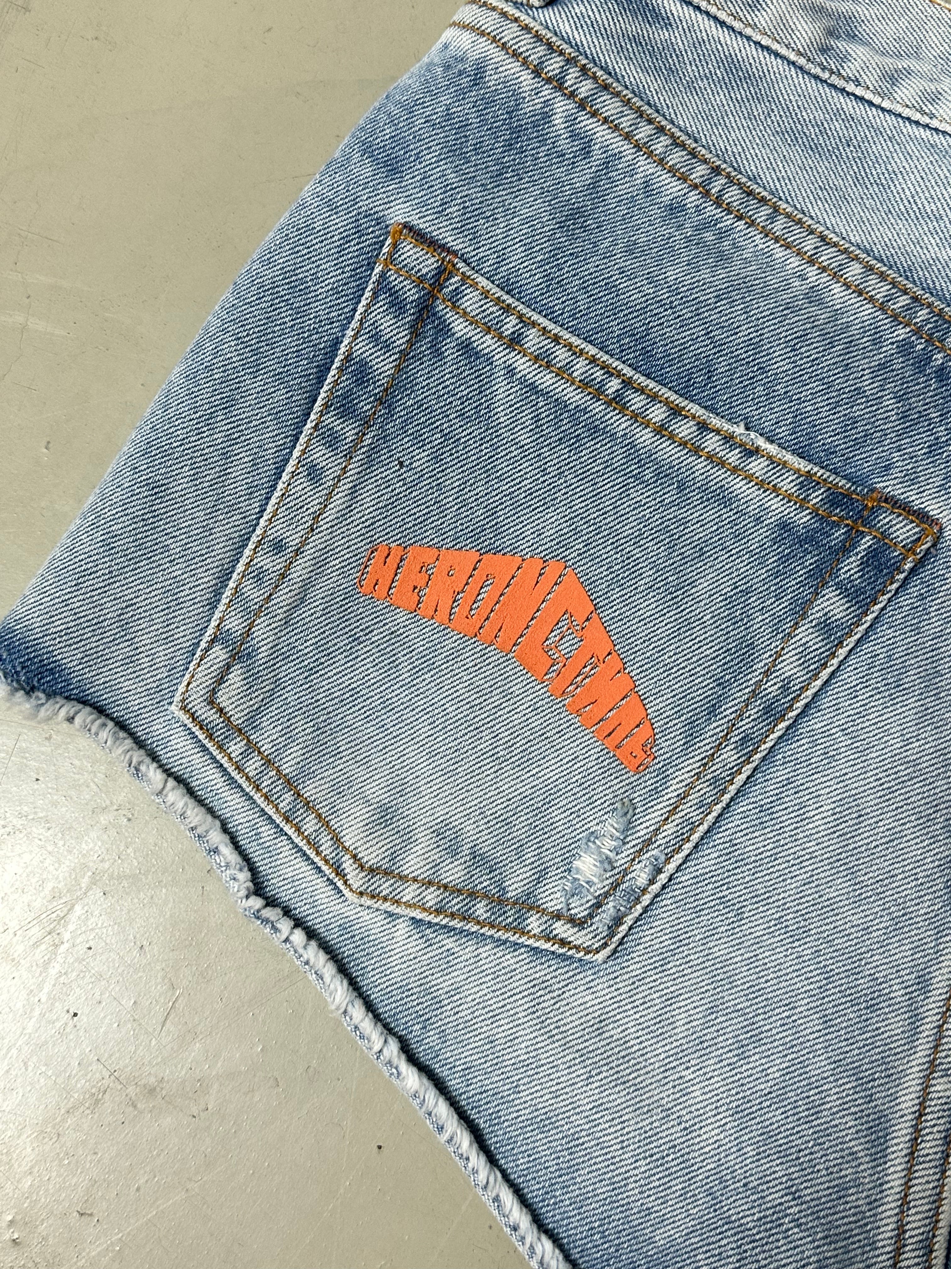 Denim Shorts Vintage Wash