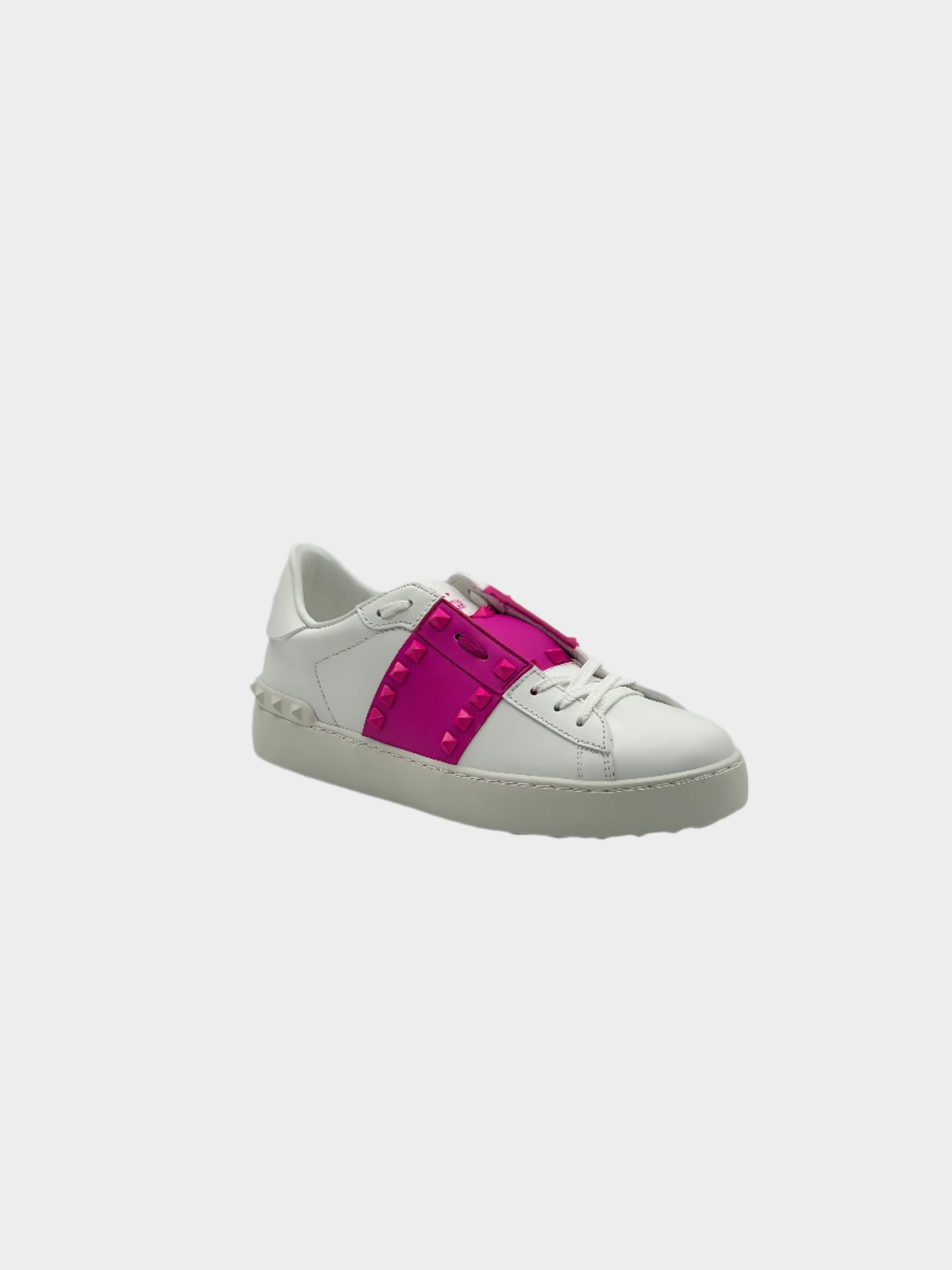 Fuchsia Studded Sneaker