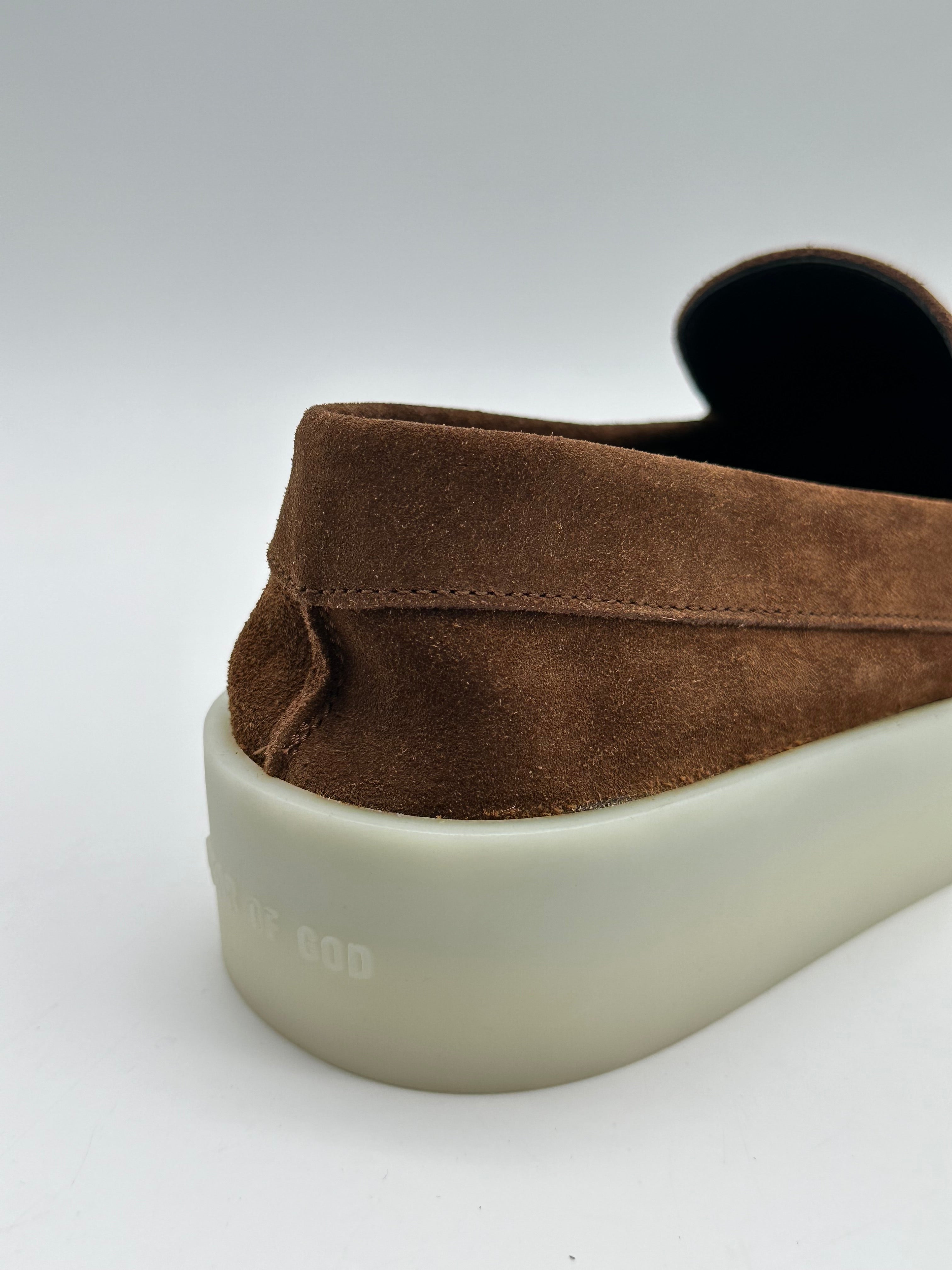Tobacco Suede Moccasin