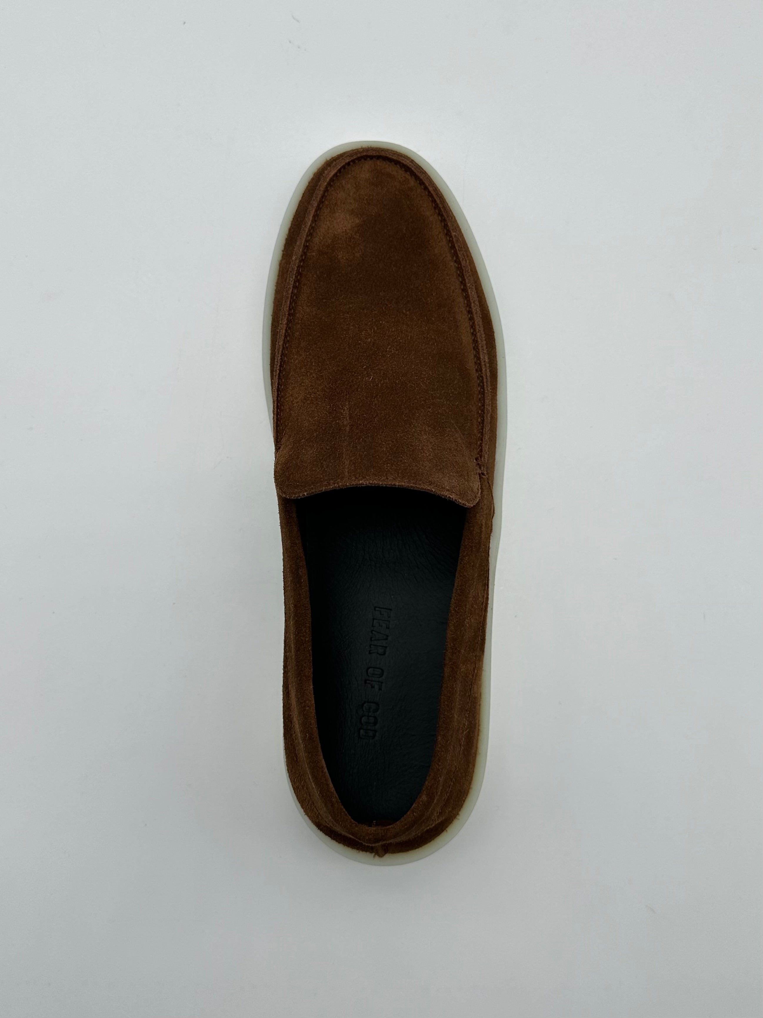 Tobacco Suede Moccasin