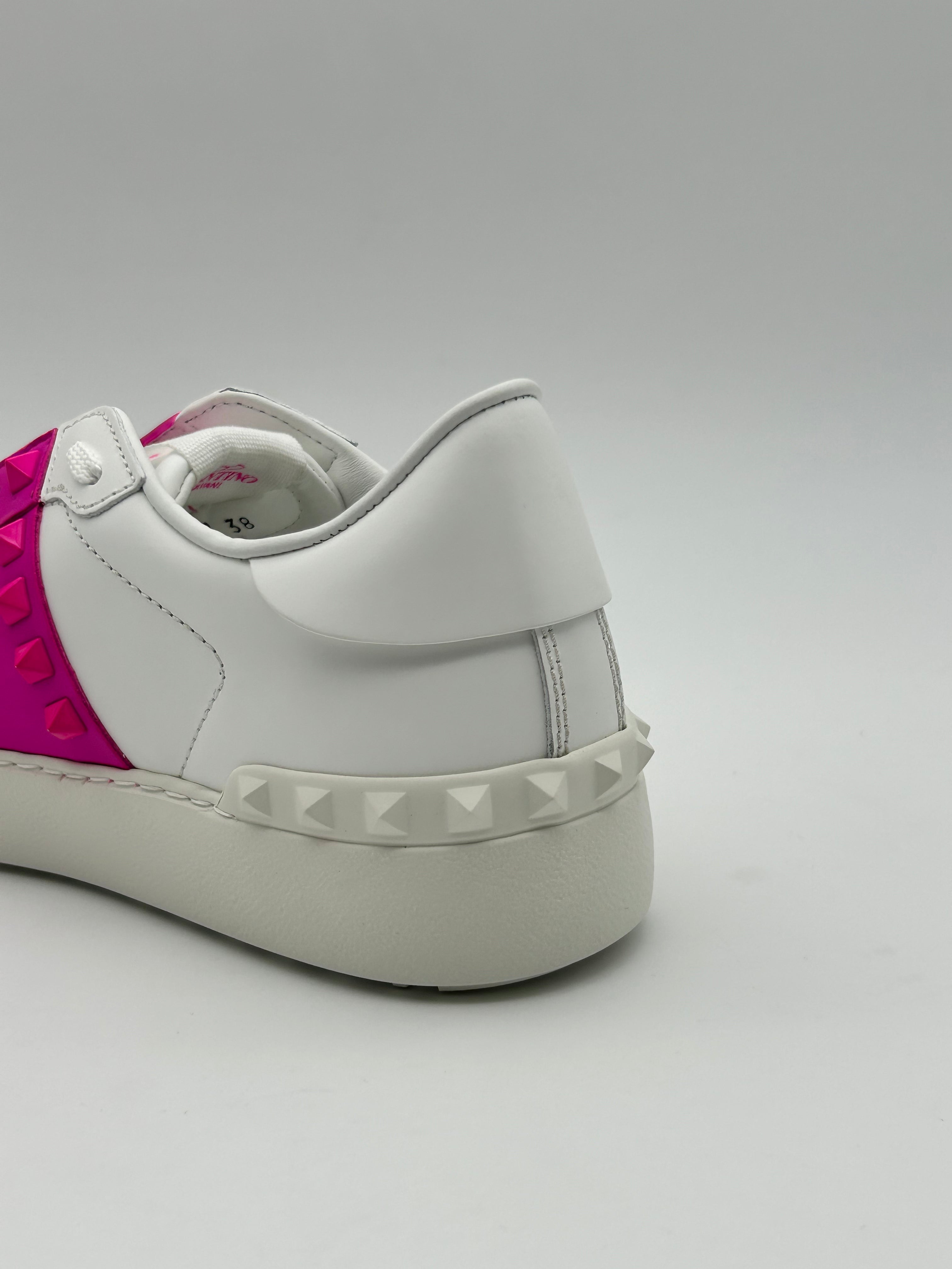 Fuchsia Studded Sneaker