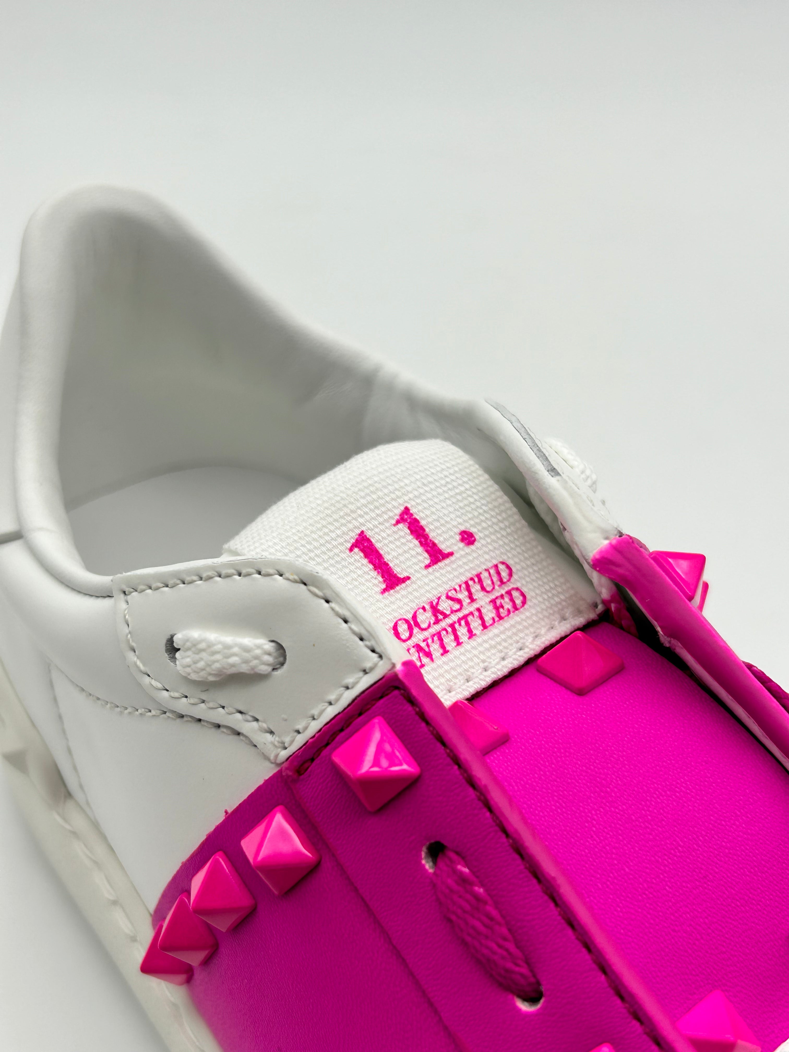 Fuchsia Studded Sneaker