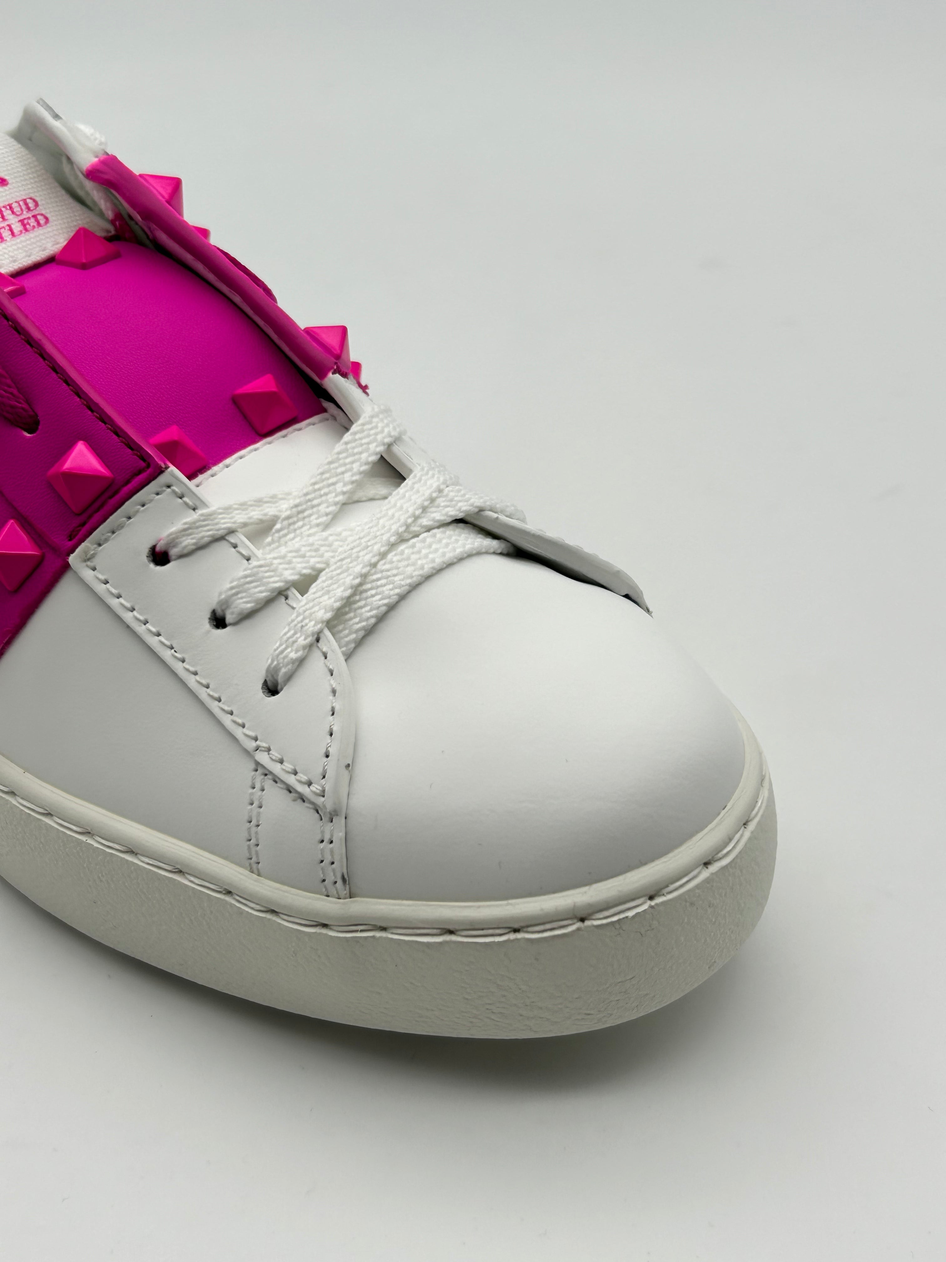 Fuchsia Studded Sneaker