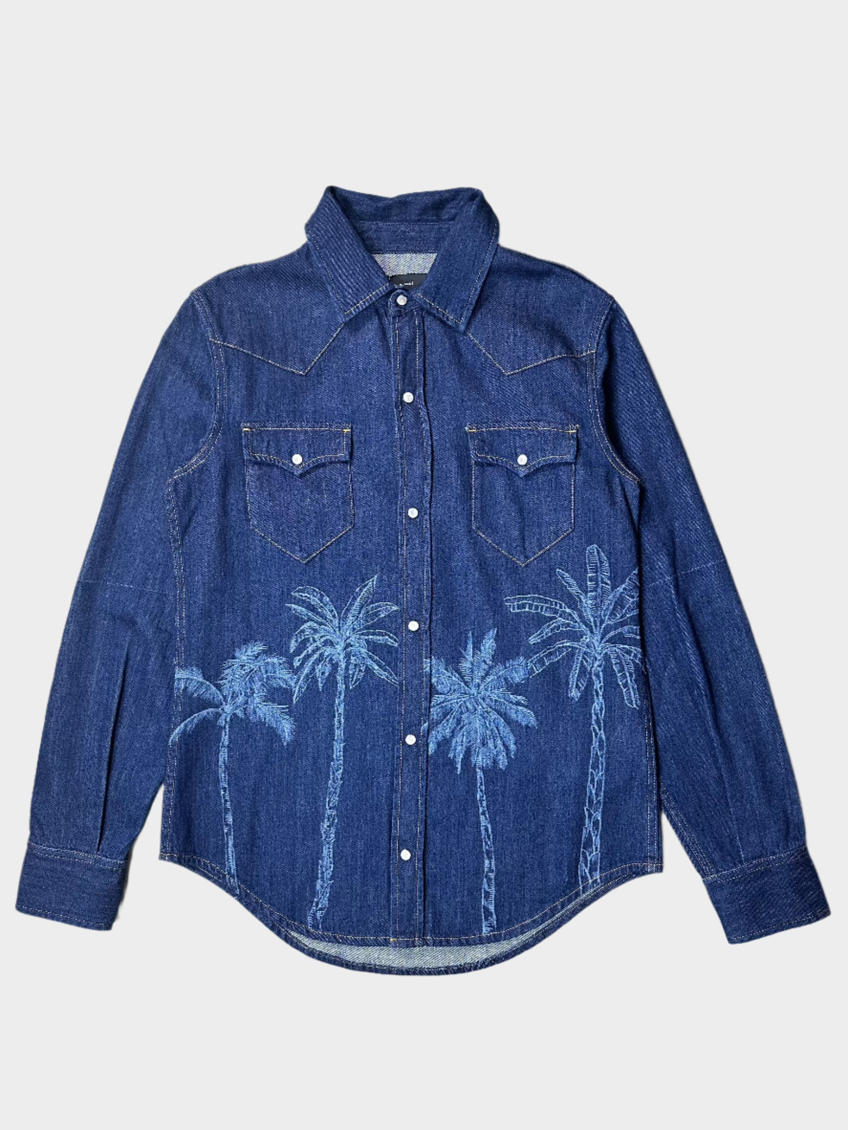 Tropical Denim Shirt