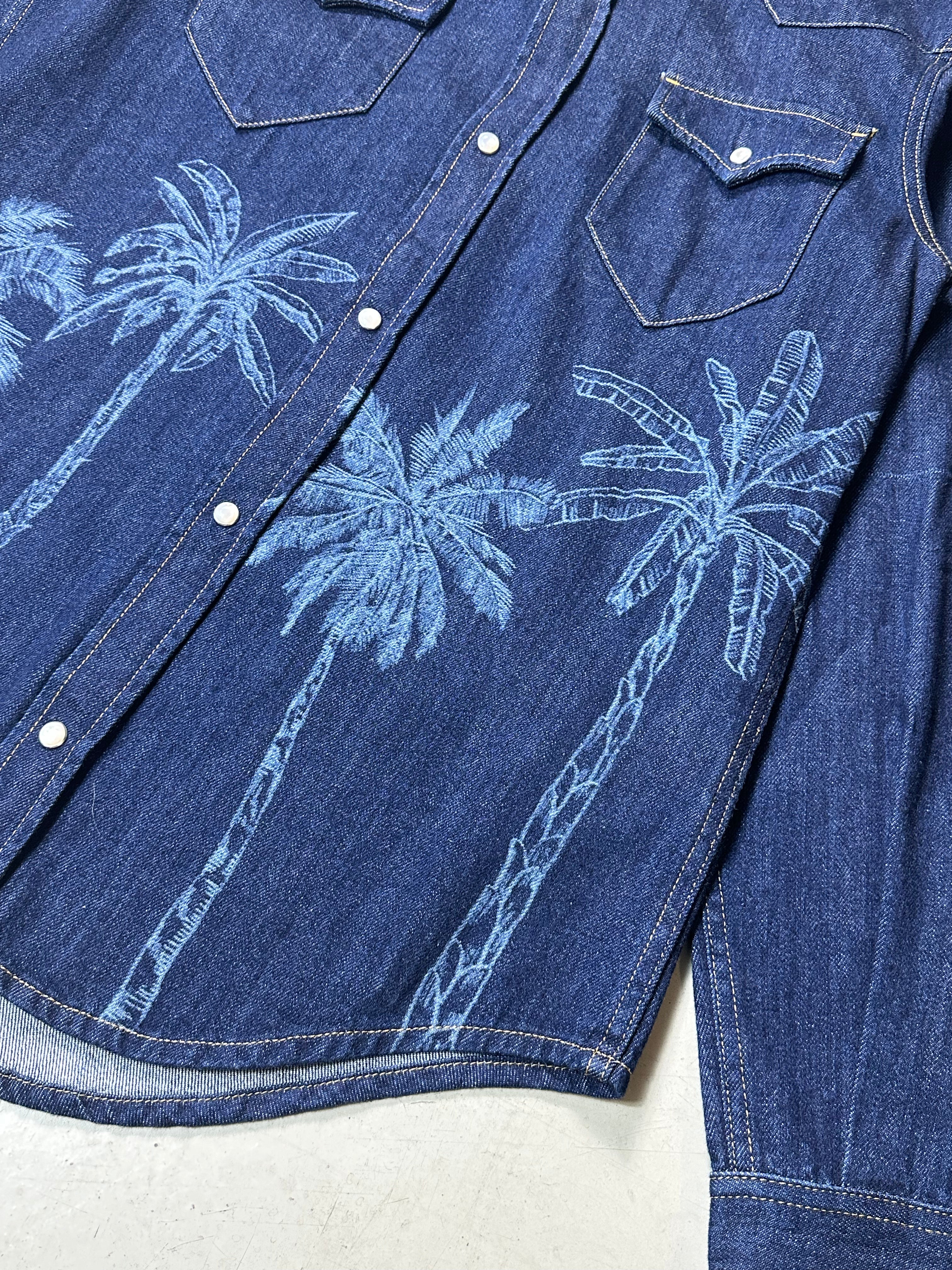 Tropical Denim Shirt