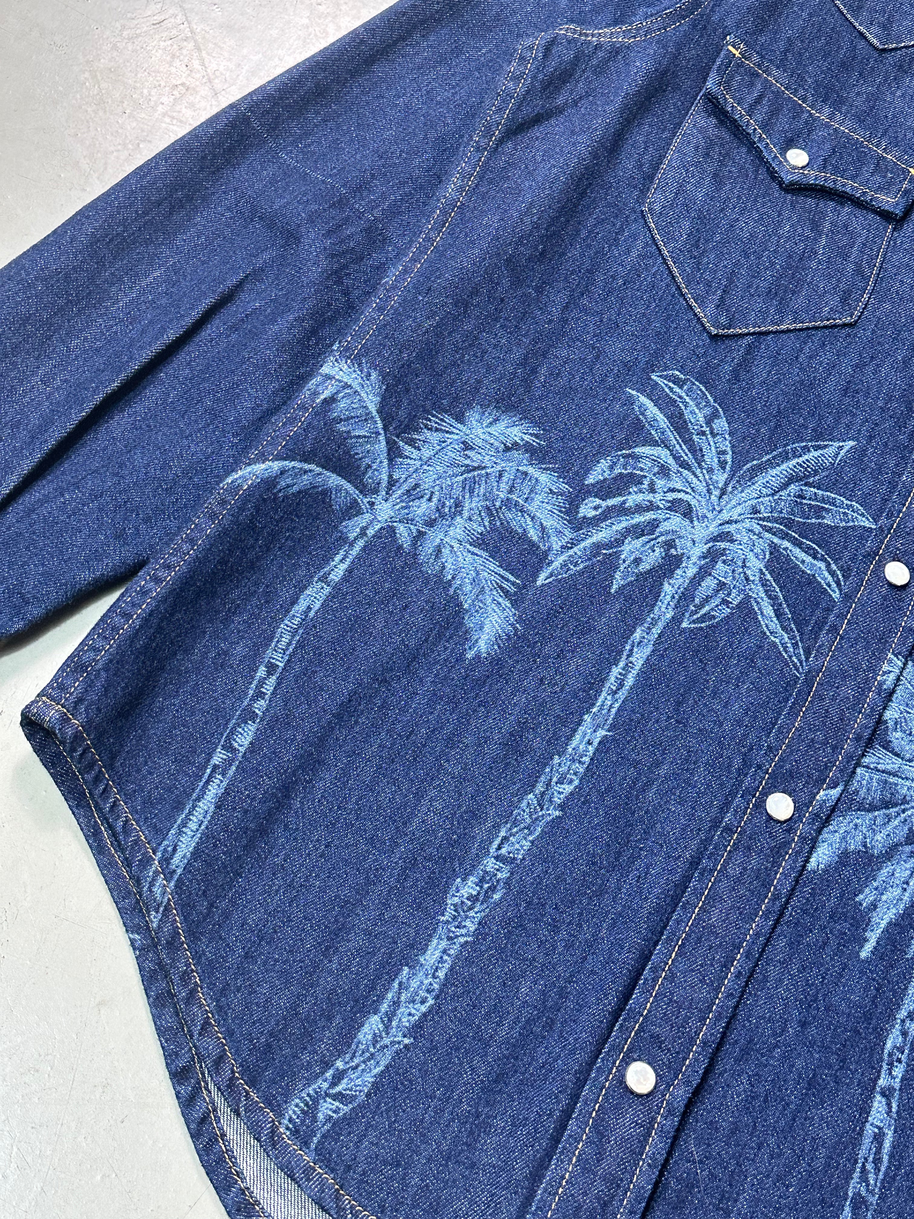 Tropical Denim Shirt