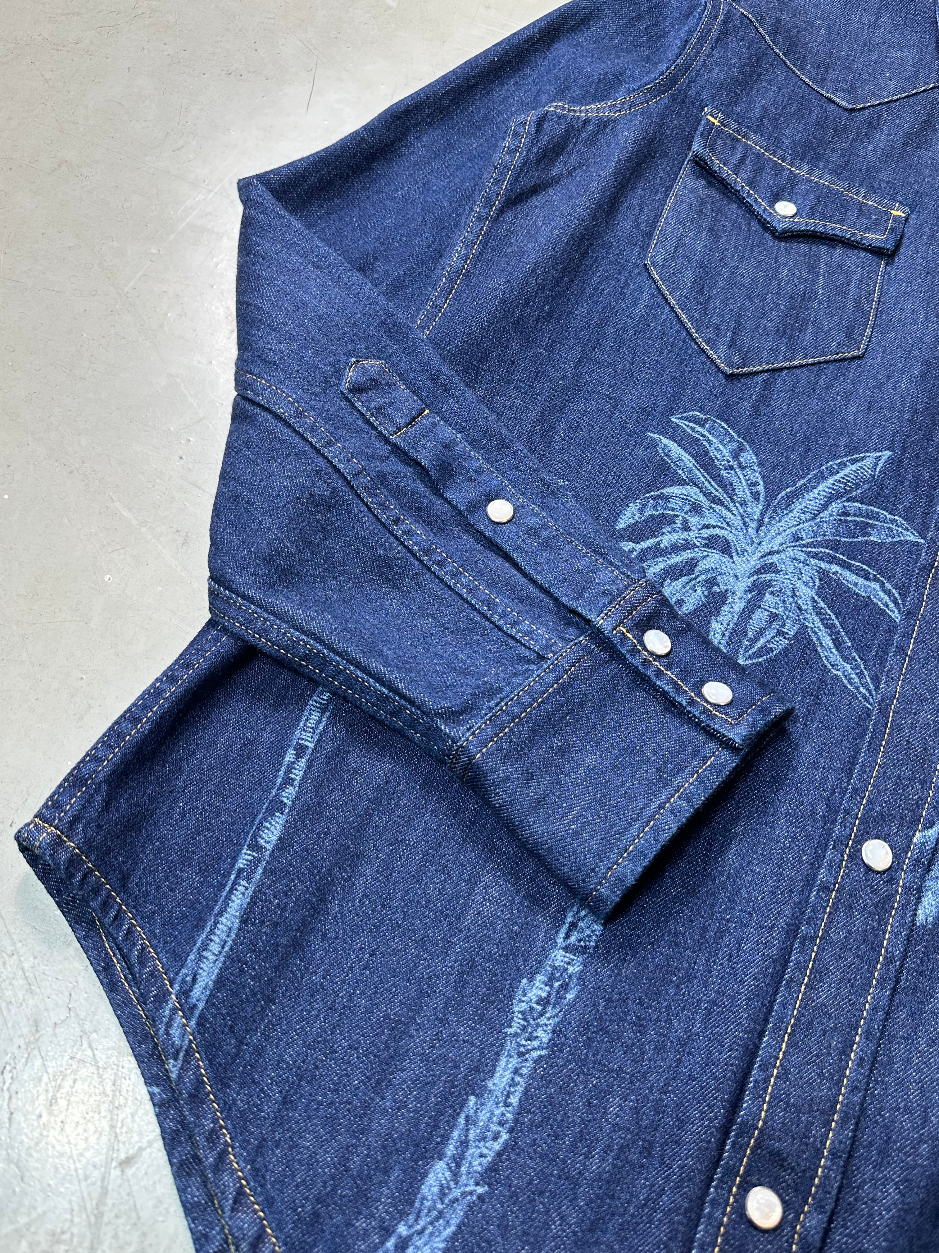 Tropical Denim Shirt