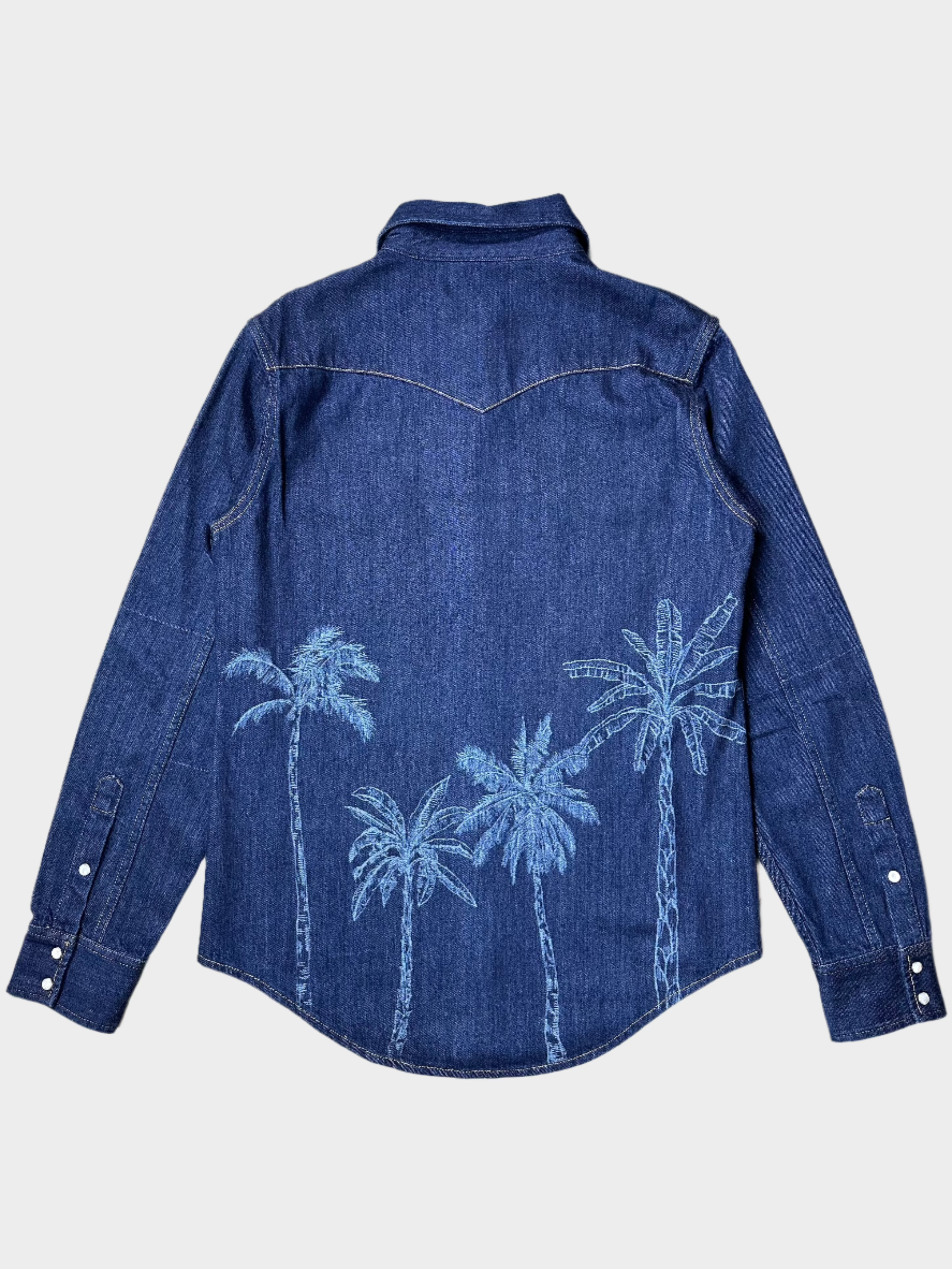 Tropical Denim Shirt