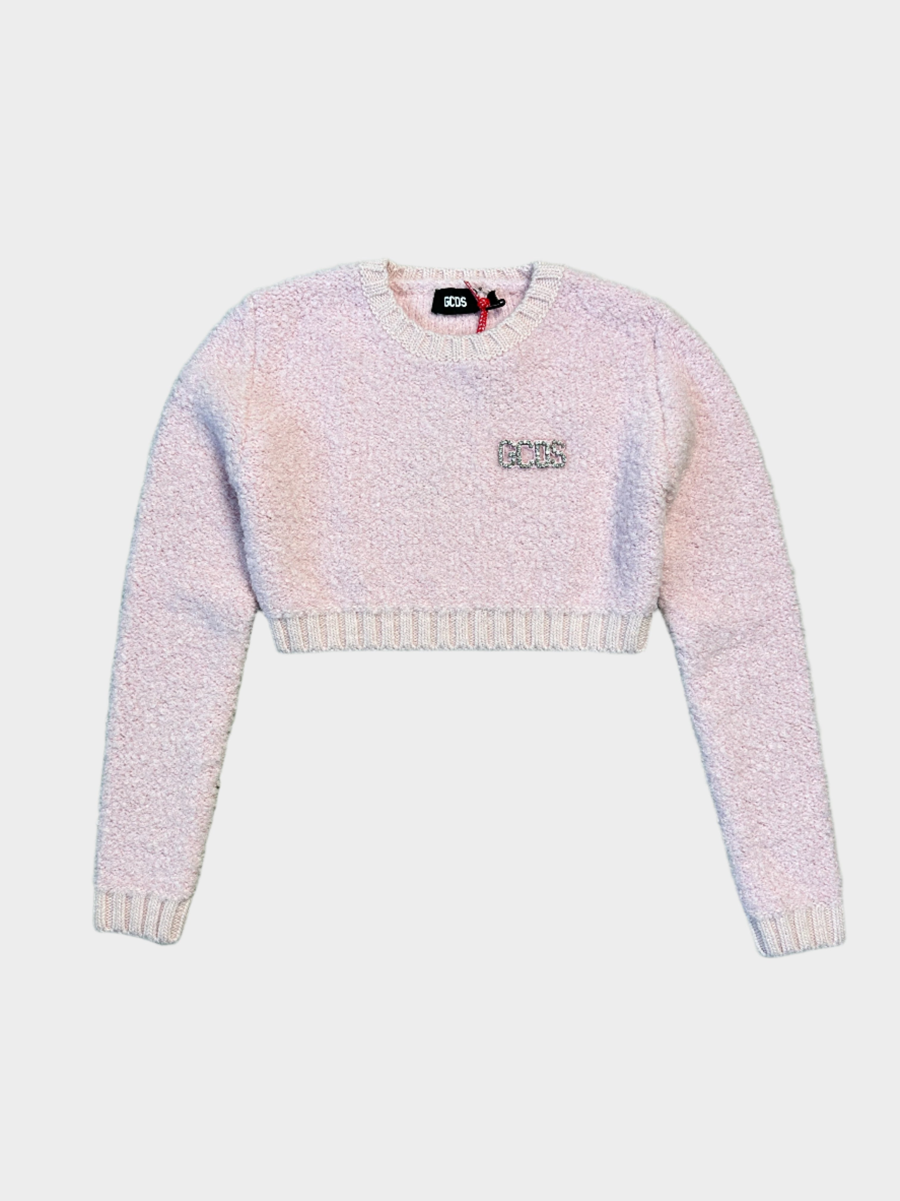 Cropped Jumper Boucle