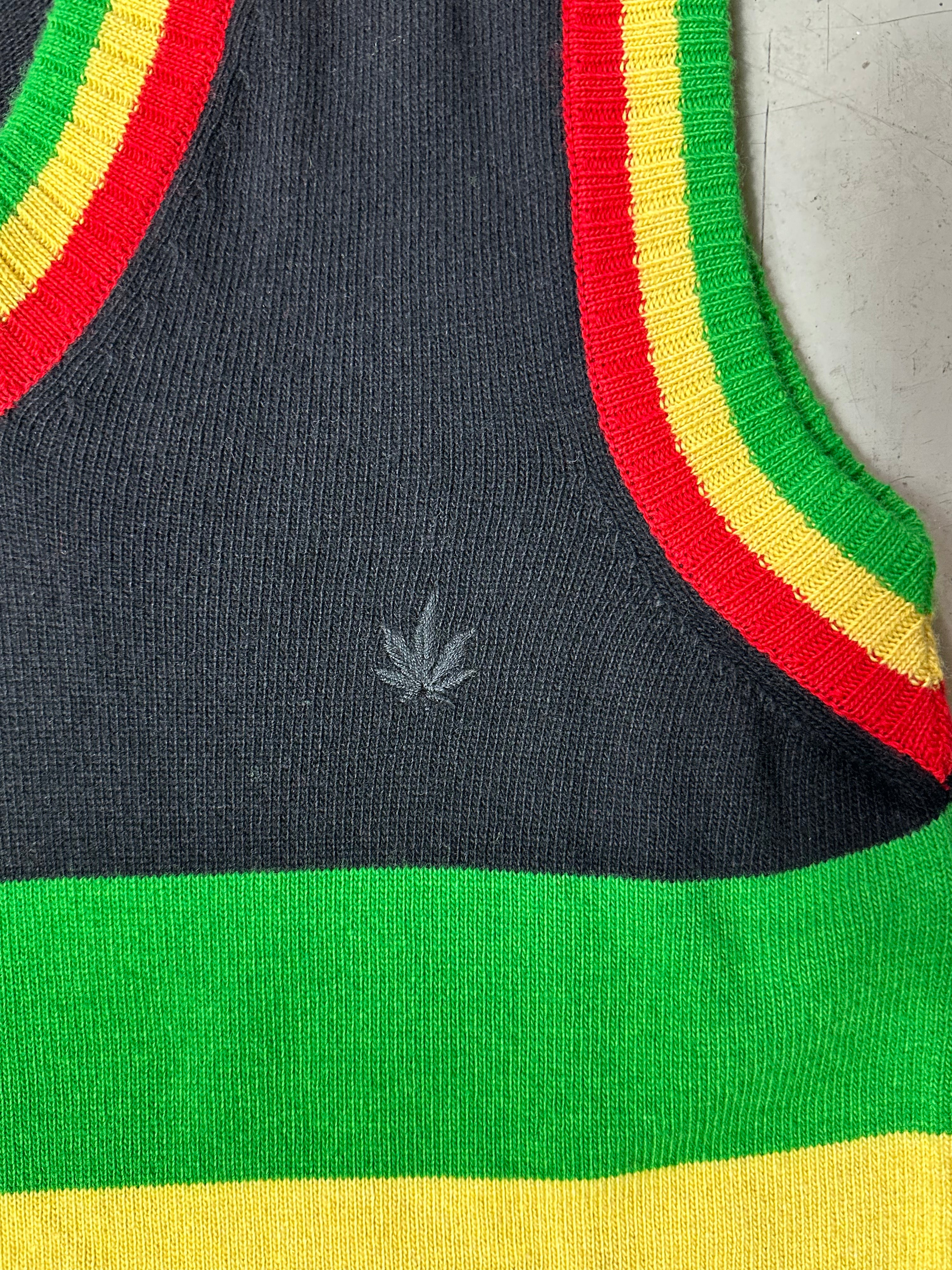 Rasta Knitted Vest