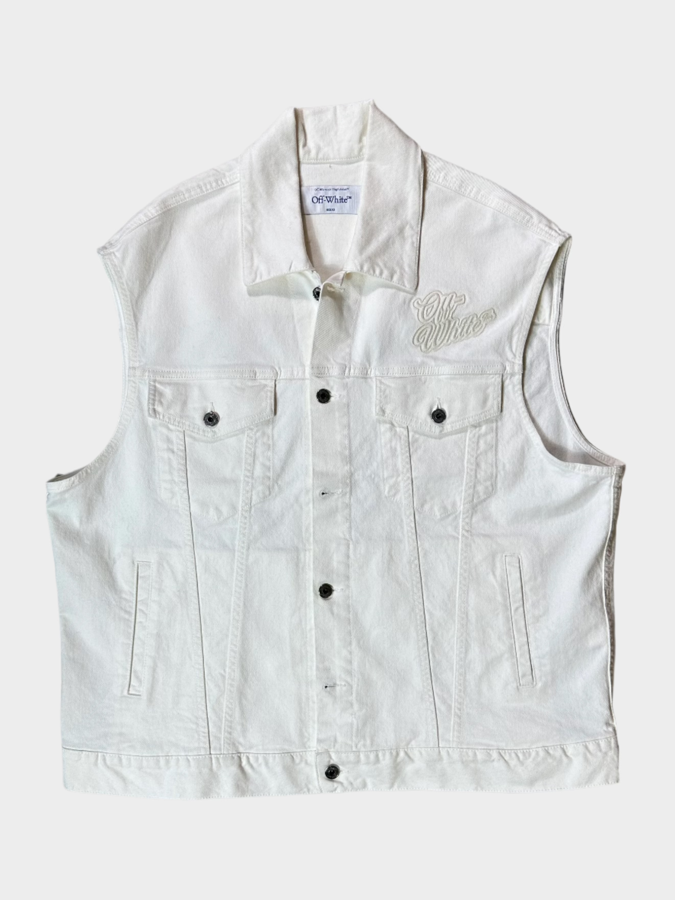 Oversize Denim Vest