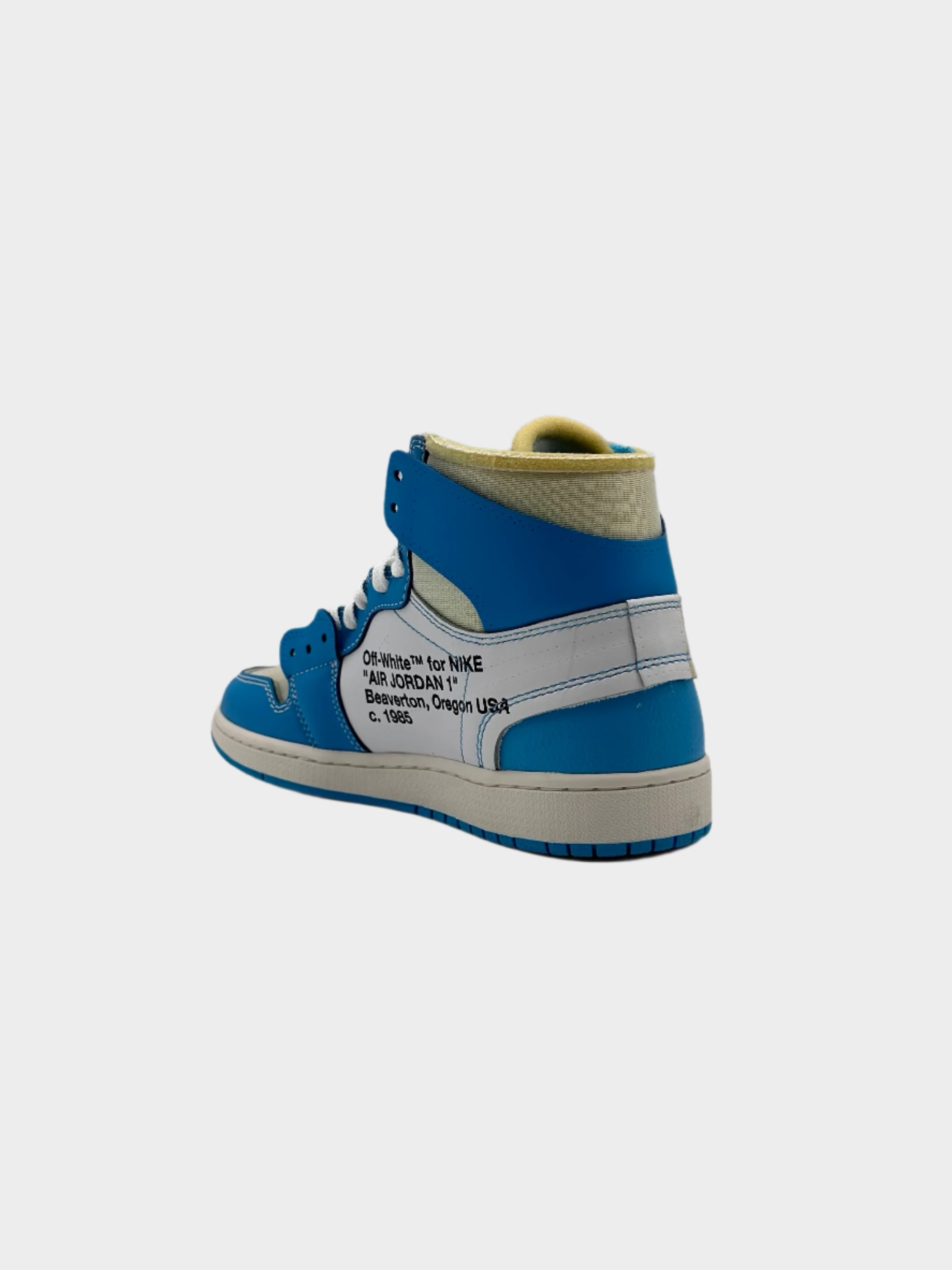 Sneakers Off-White X Nike Air Jordan 1 University Blue