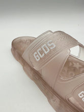 Rubber Logo Slippers - Beige | dBlank