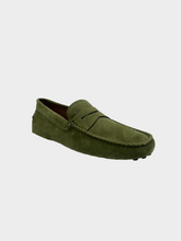 Sage Suede Moccasin With Rubber -  | dBlank