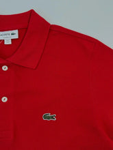 Red Cotton Piqué Polo -  | dBlank