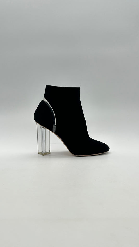 Transparent Heel Boots