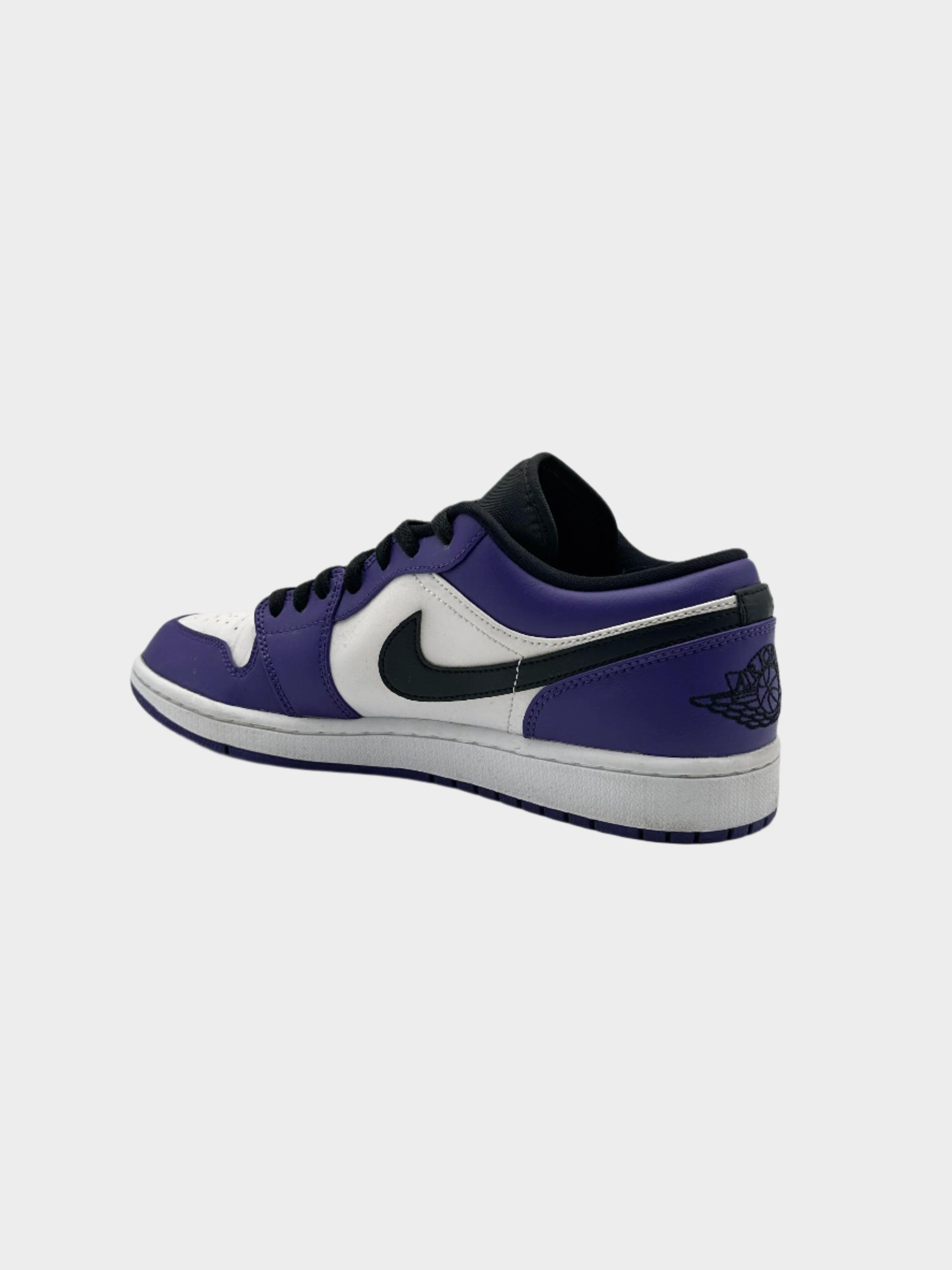 Jordan 1 Low Bianco Nero Viola
