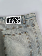 Light Denim Jeans With Scratched Effect -  | dBlank