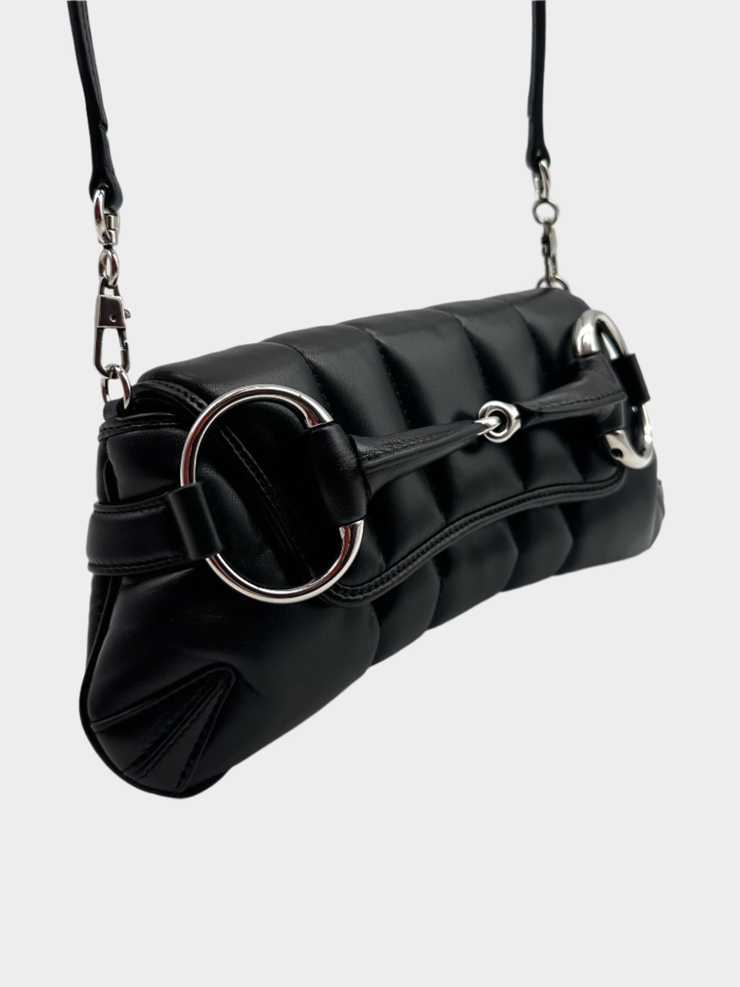 Horsebit Chain Shoulder Bag