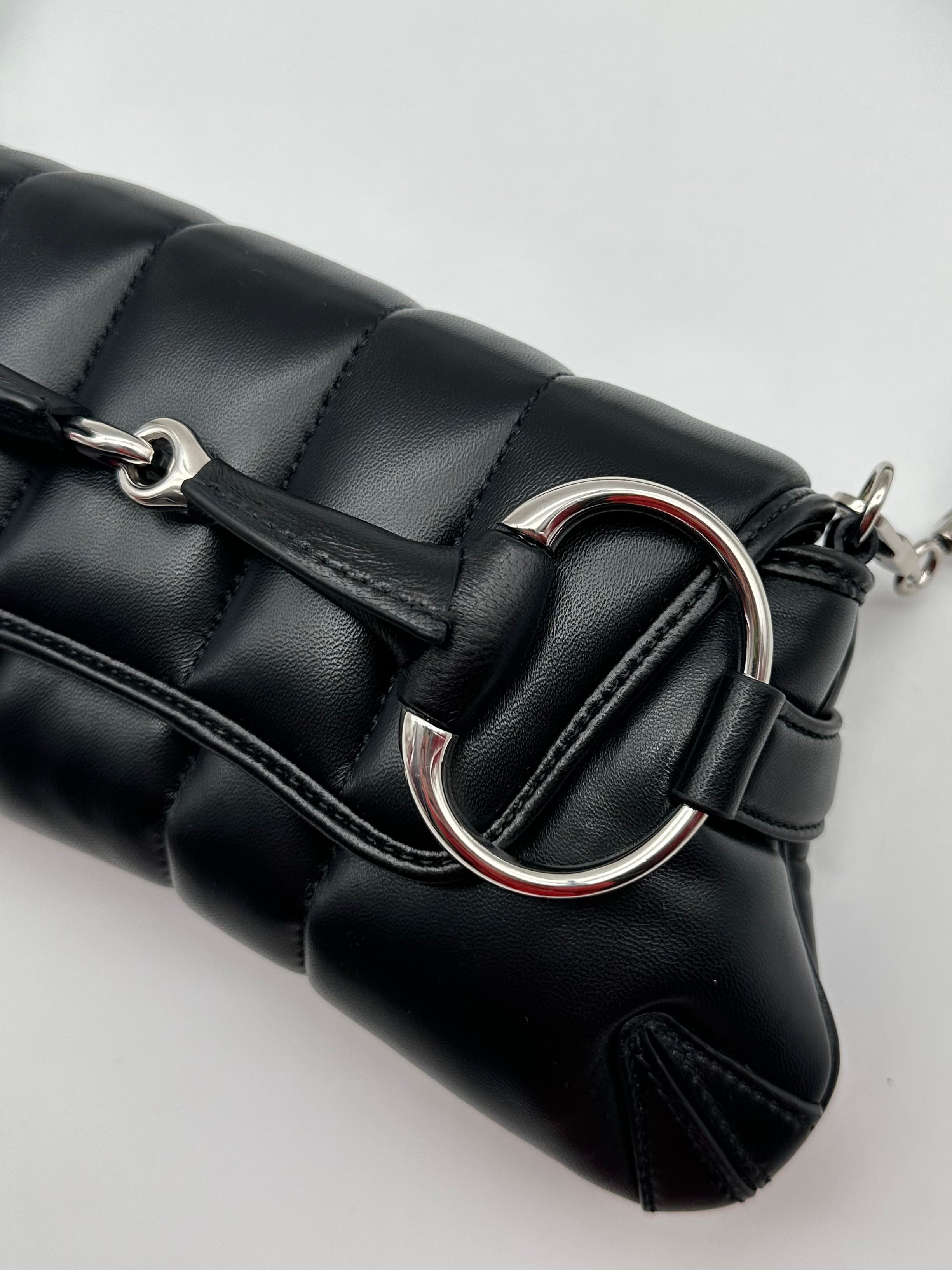 Horsebit Chain Shoulder Bag