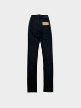 Black Slim Fit Stretch Denim Trousers -  | dBlank