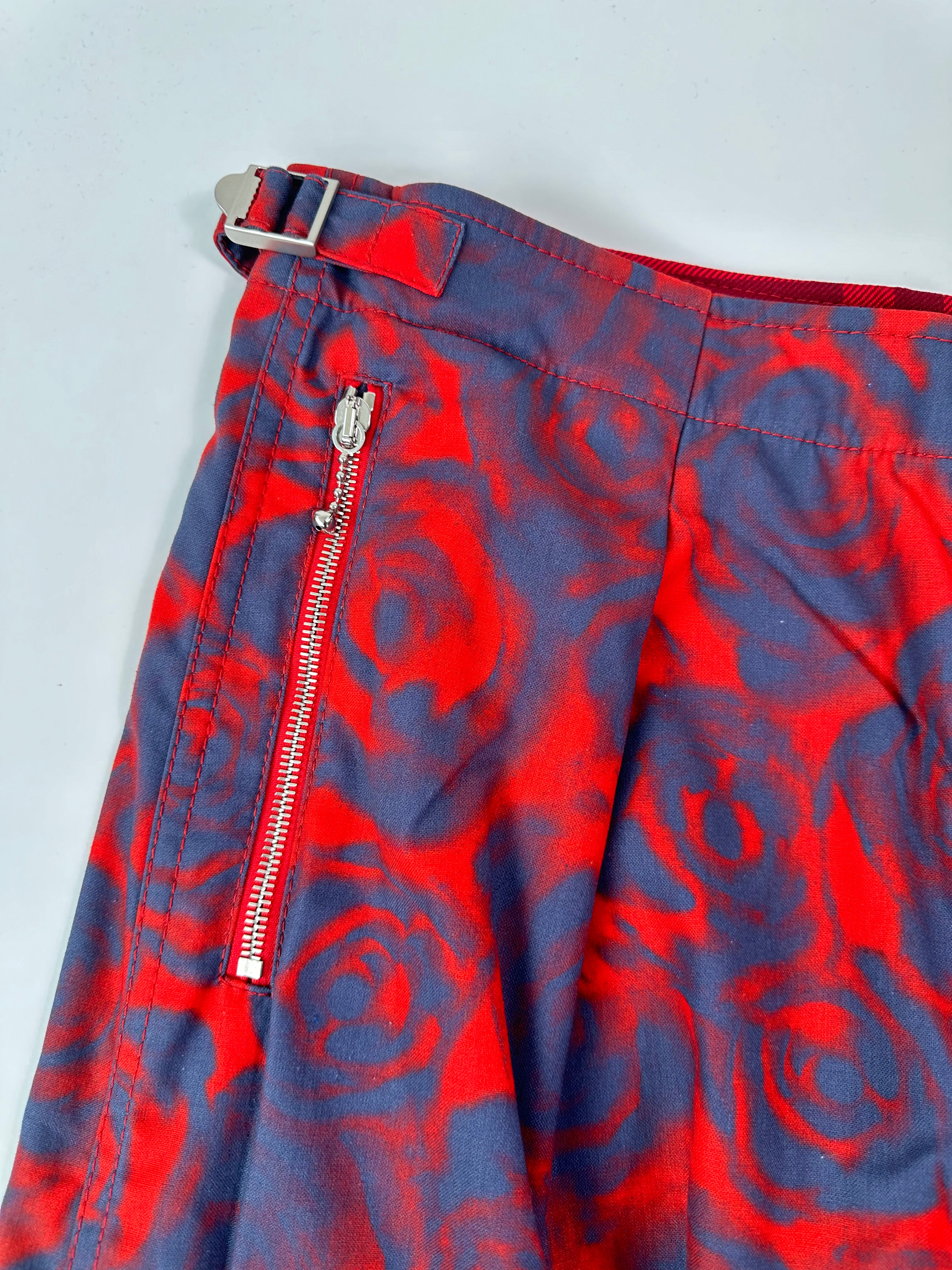 Pantaloni In Cotone Pesante Multicolor