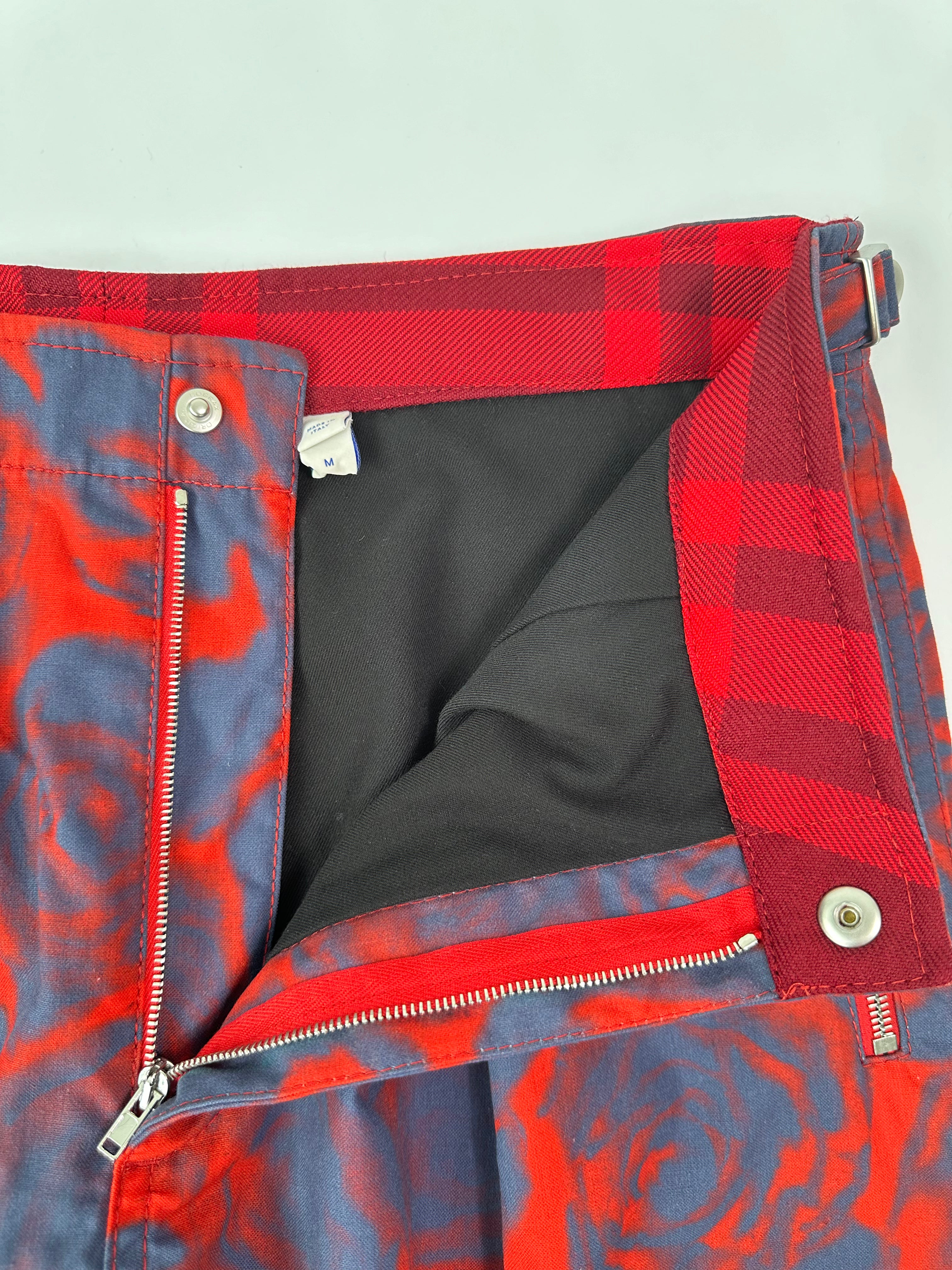 Pantaloni In Cotone Pesante Multicolor