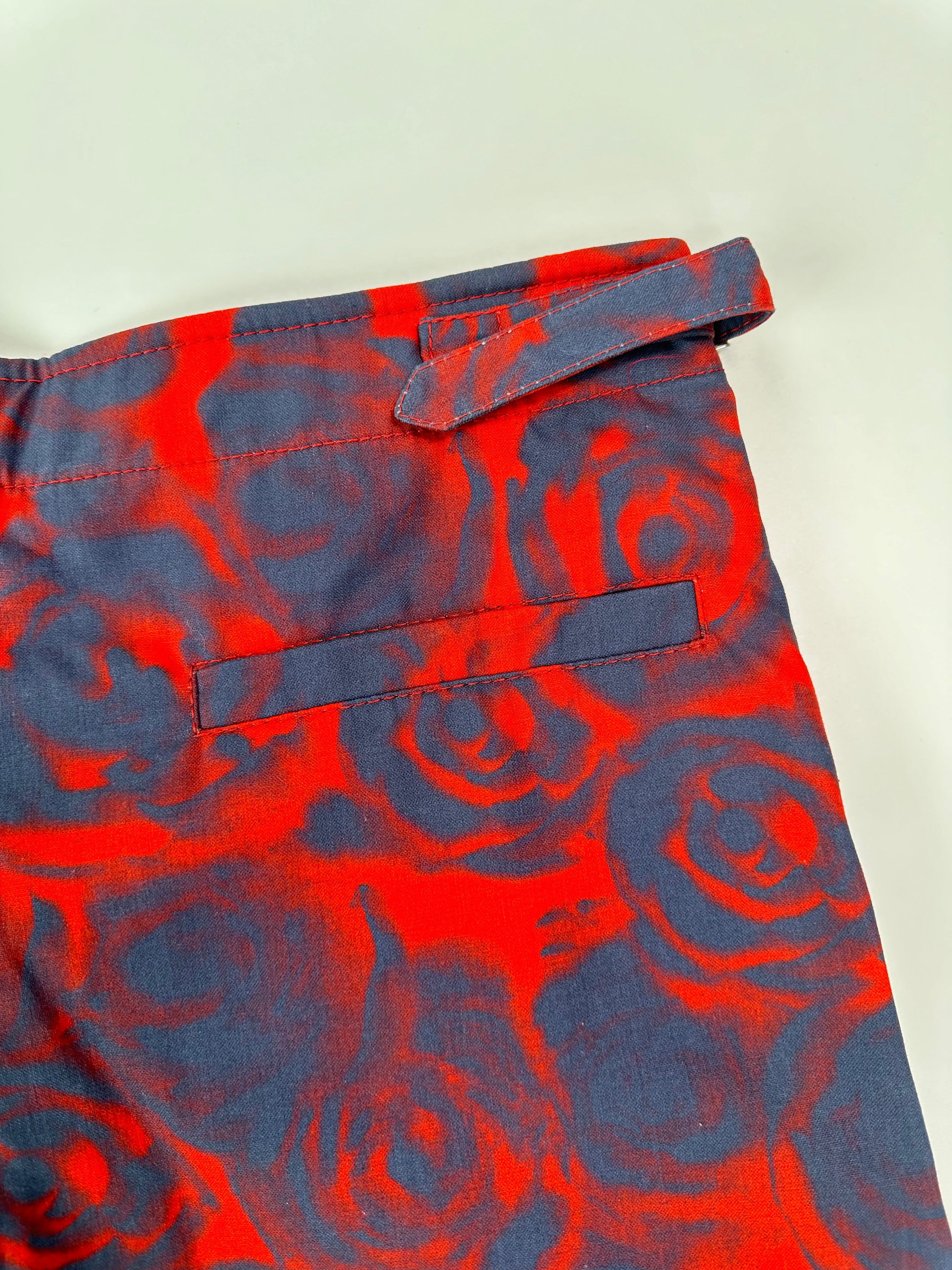 Pantaloni In Cotone Pesante Multicolor