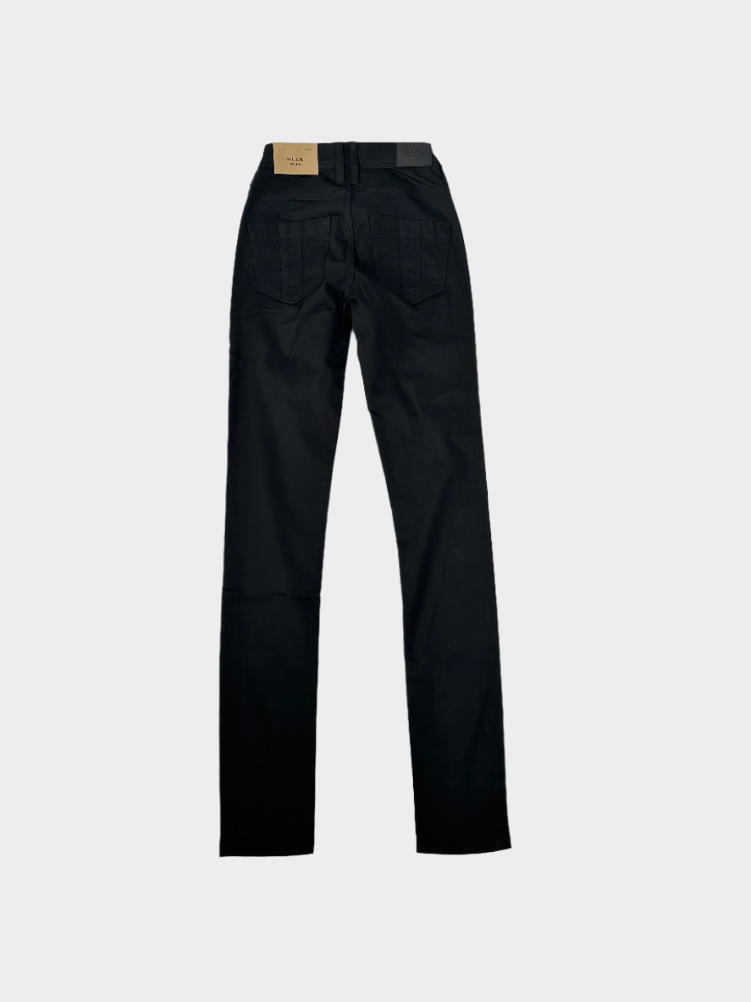 Jeans Neri Slim Fit In Denim Stretch