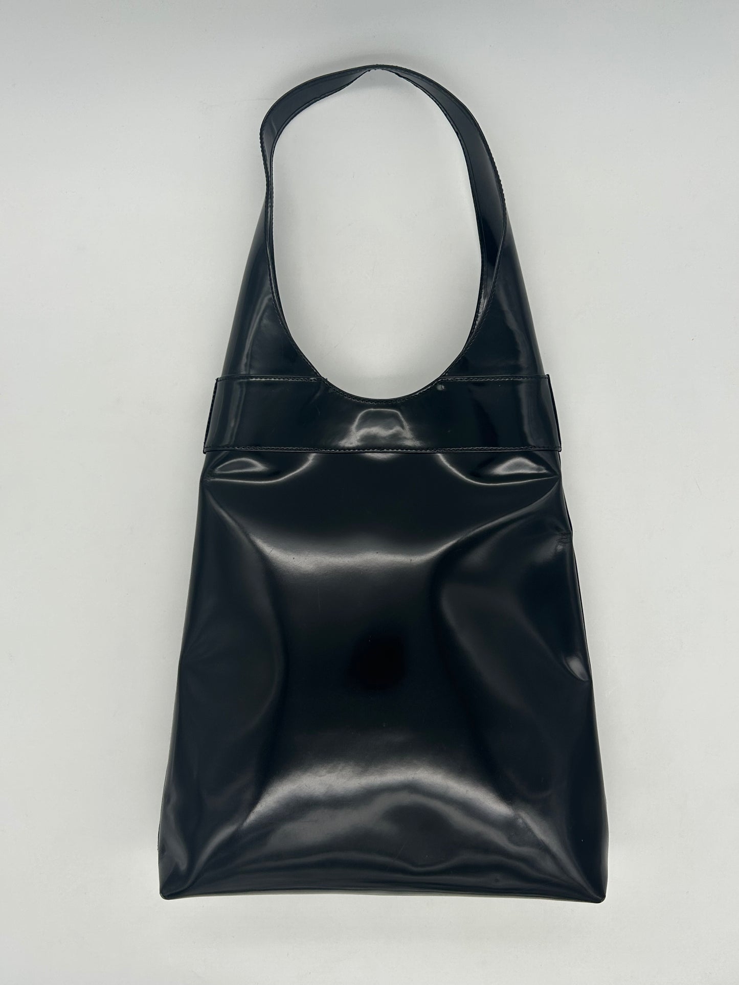 Patent Leather Shoulder Bag