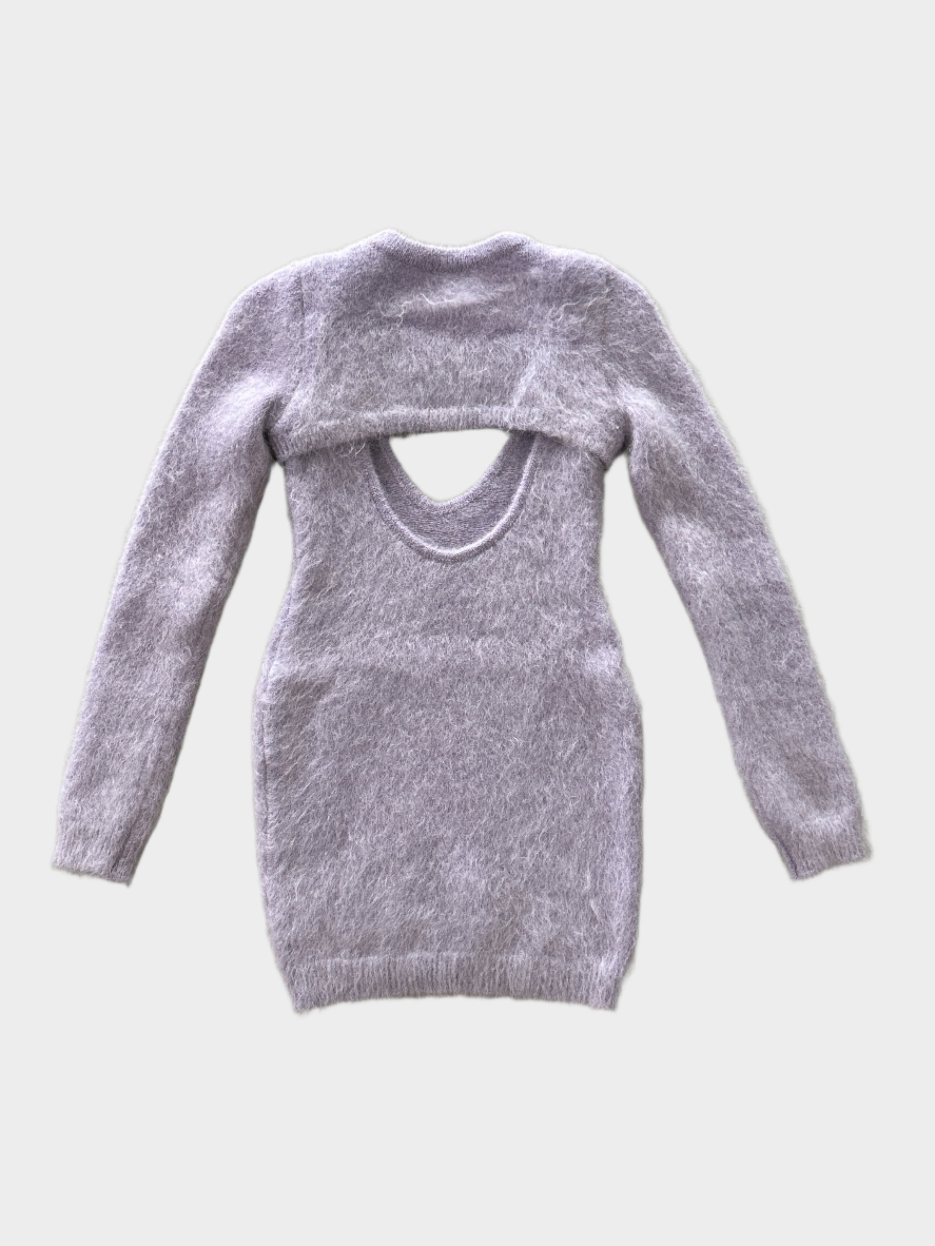 Purple Mohair Dress