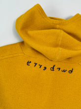 Maglione Con Cappuccio Giallo E Ricamo Sul Retro -  | dBlank