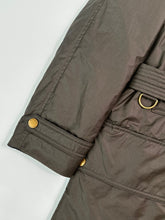 Belted Coat With Sheepskin Collar -  | dBlank