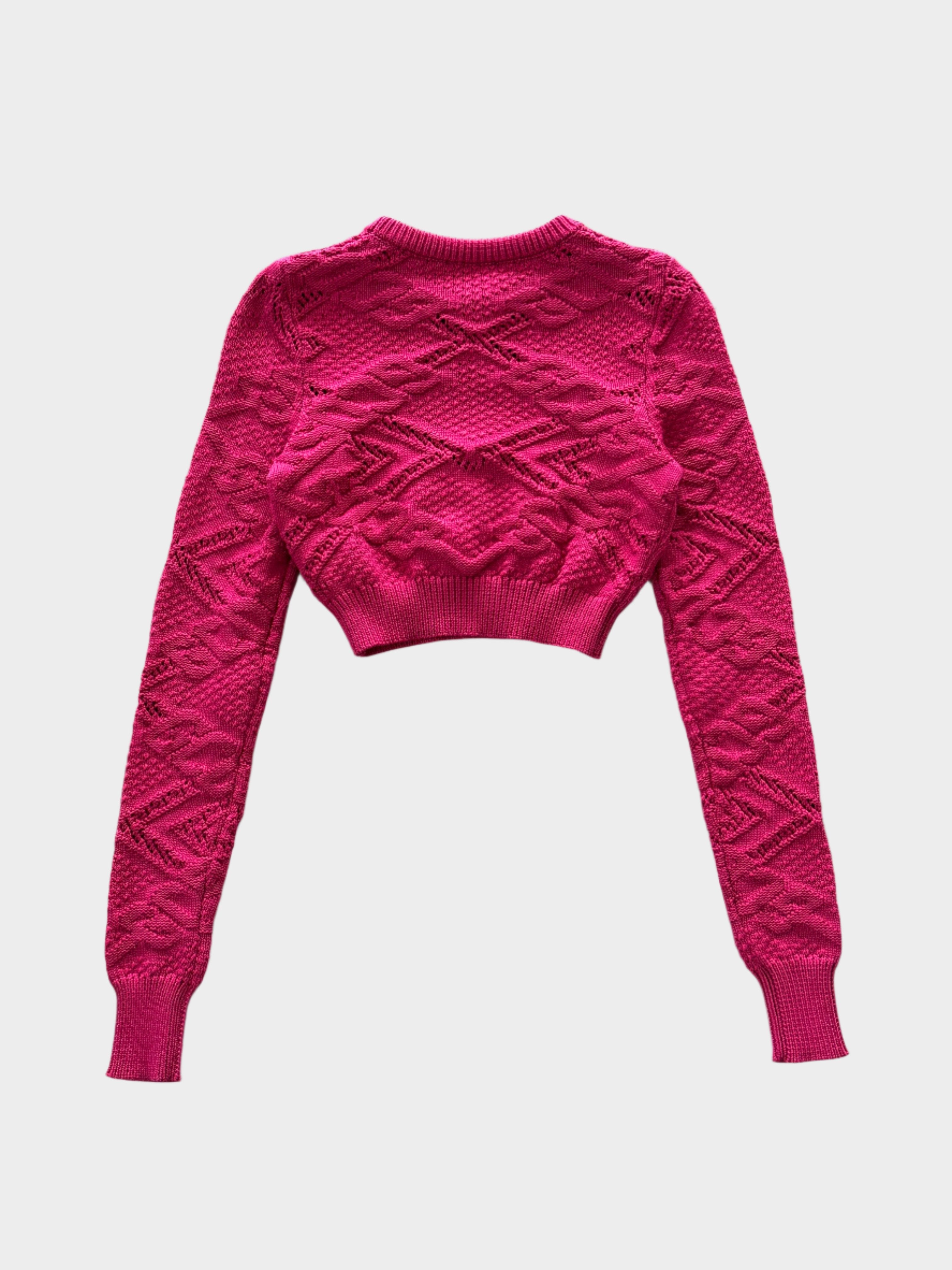 Cropped  Knitwear Jumper