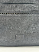 Zaino In Pelle Nera Con Chiusura A Patta E Ganci Metallici -  | dBlank