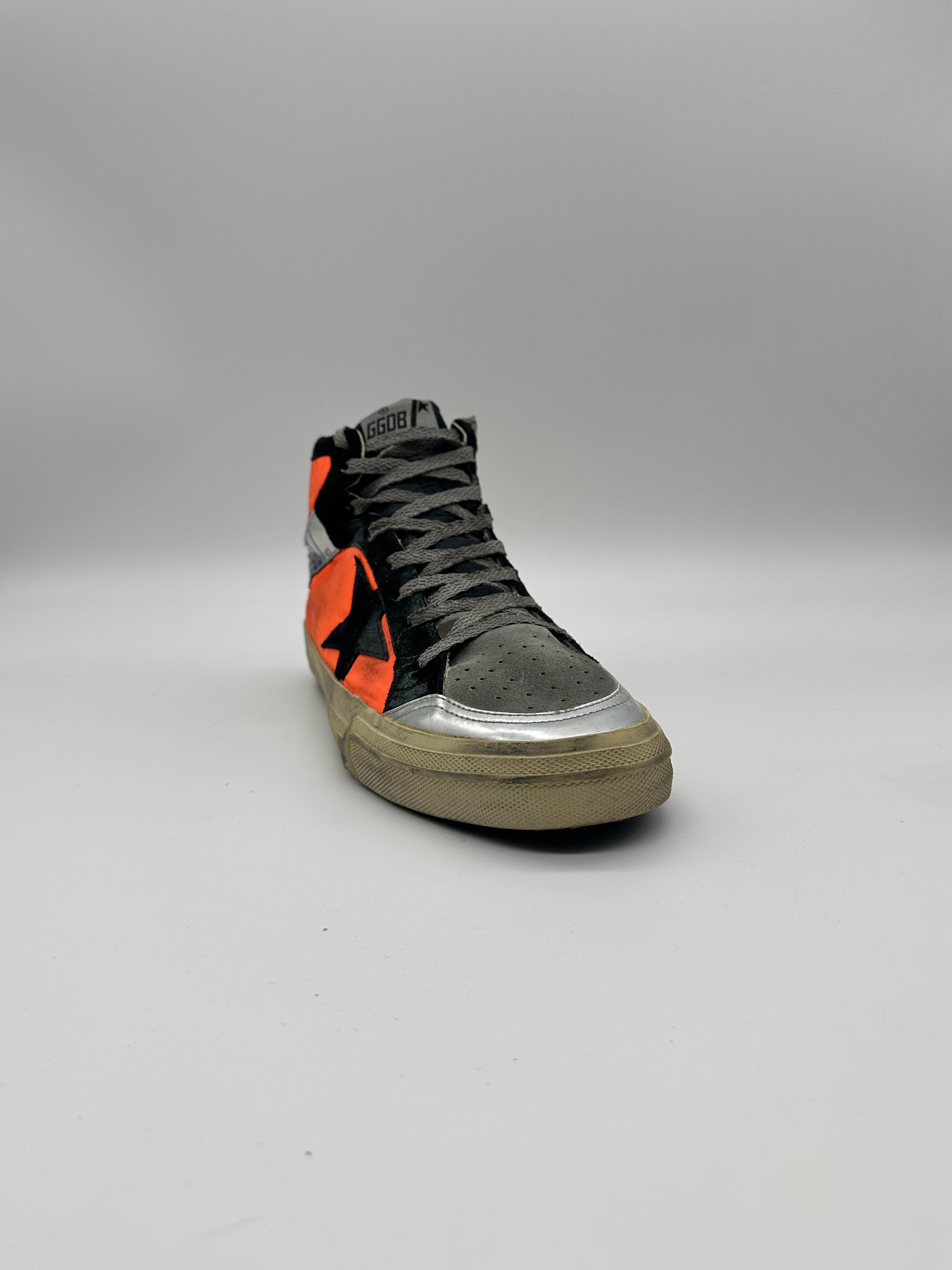 Distressed High Sneakers