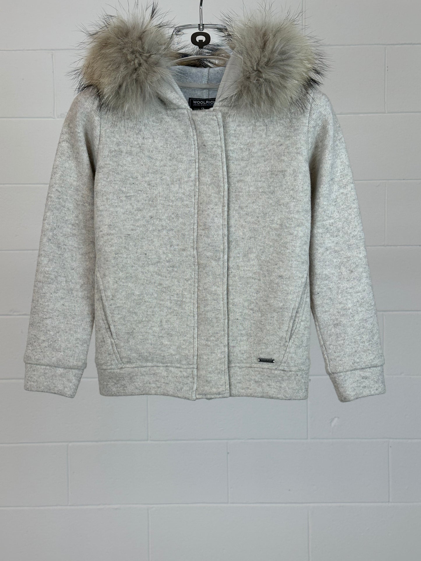 Wool Cotton Zipped Jacket