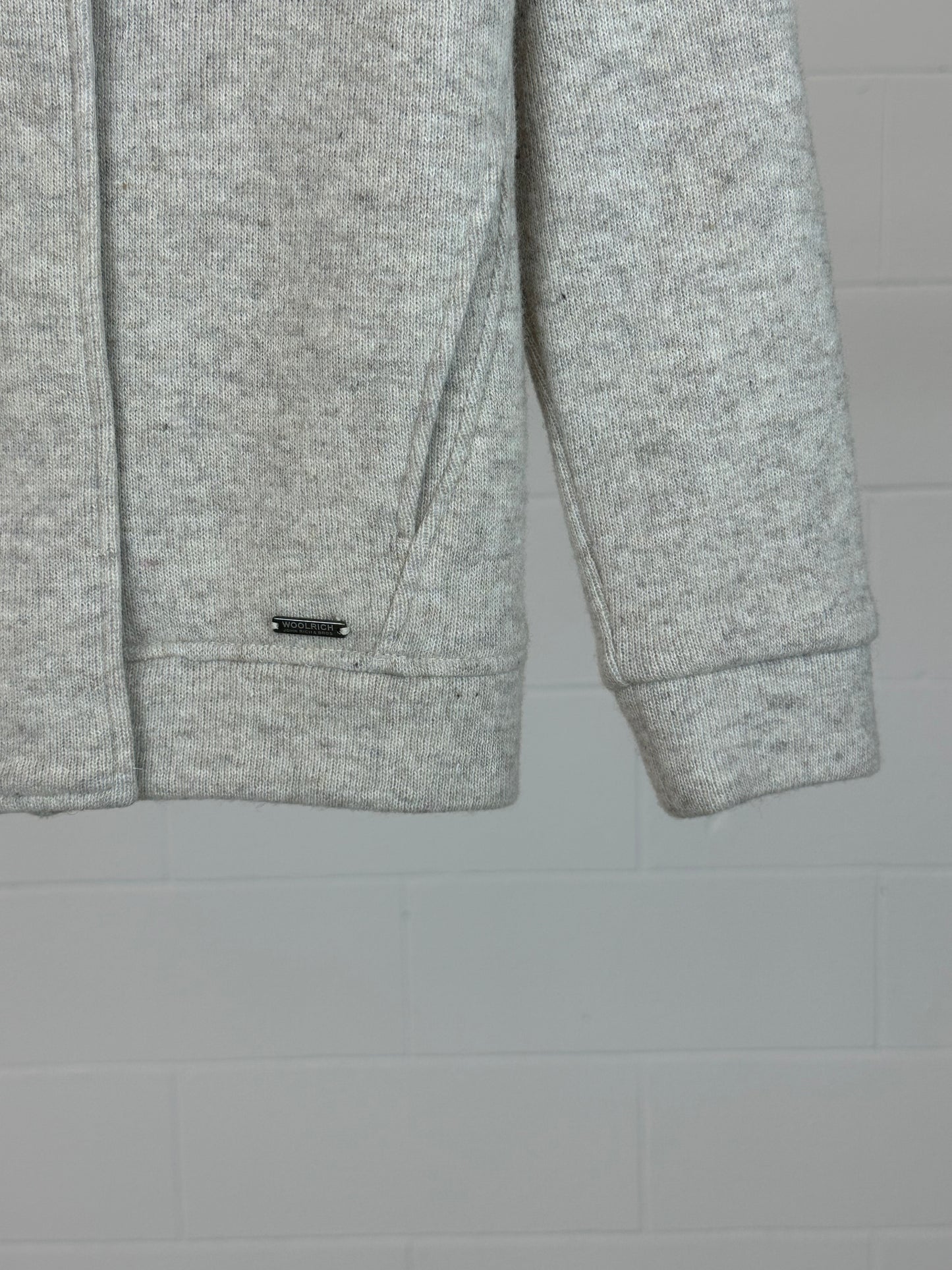 Wool Cotton Zipped Jacket