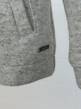 Wool Cotton Zipped Jacket - Beige | dBlank