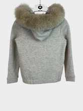 Wool Cotton Zipped Jacket - Beige | dBlank