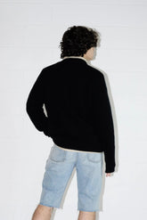 Men's Basic Jumper Sweater Black -  | dBlank