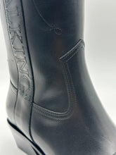 Western Style "For Walking" Heeled Leather Boots -  | dBlank