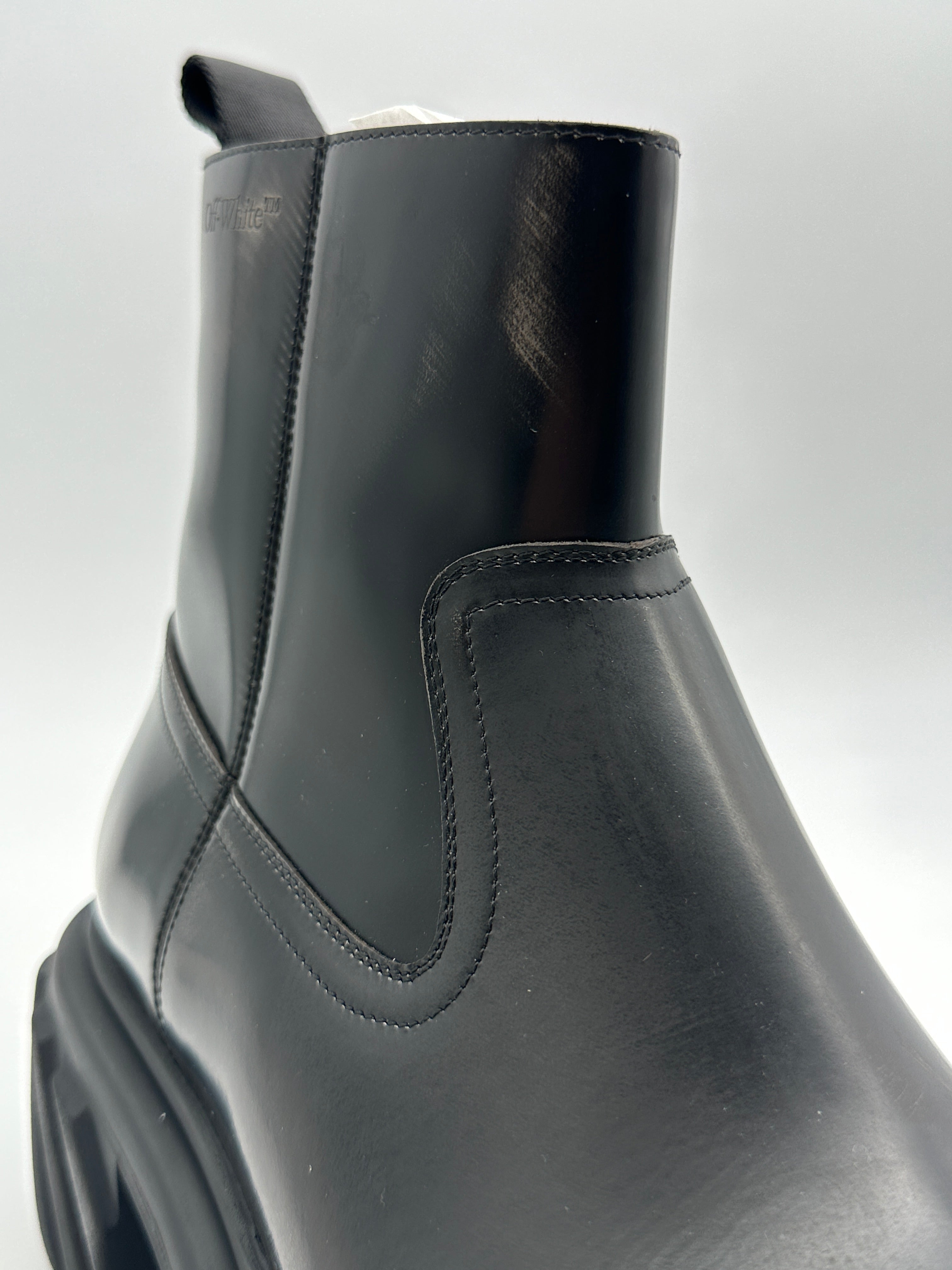 Tractor Motor Ankle Boots Anthracite