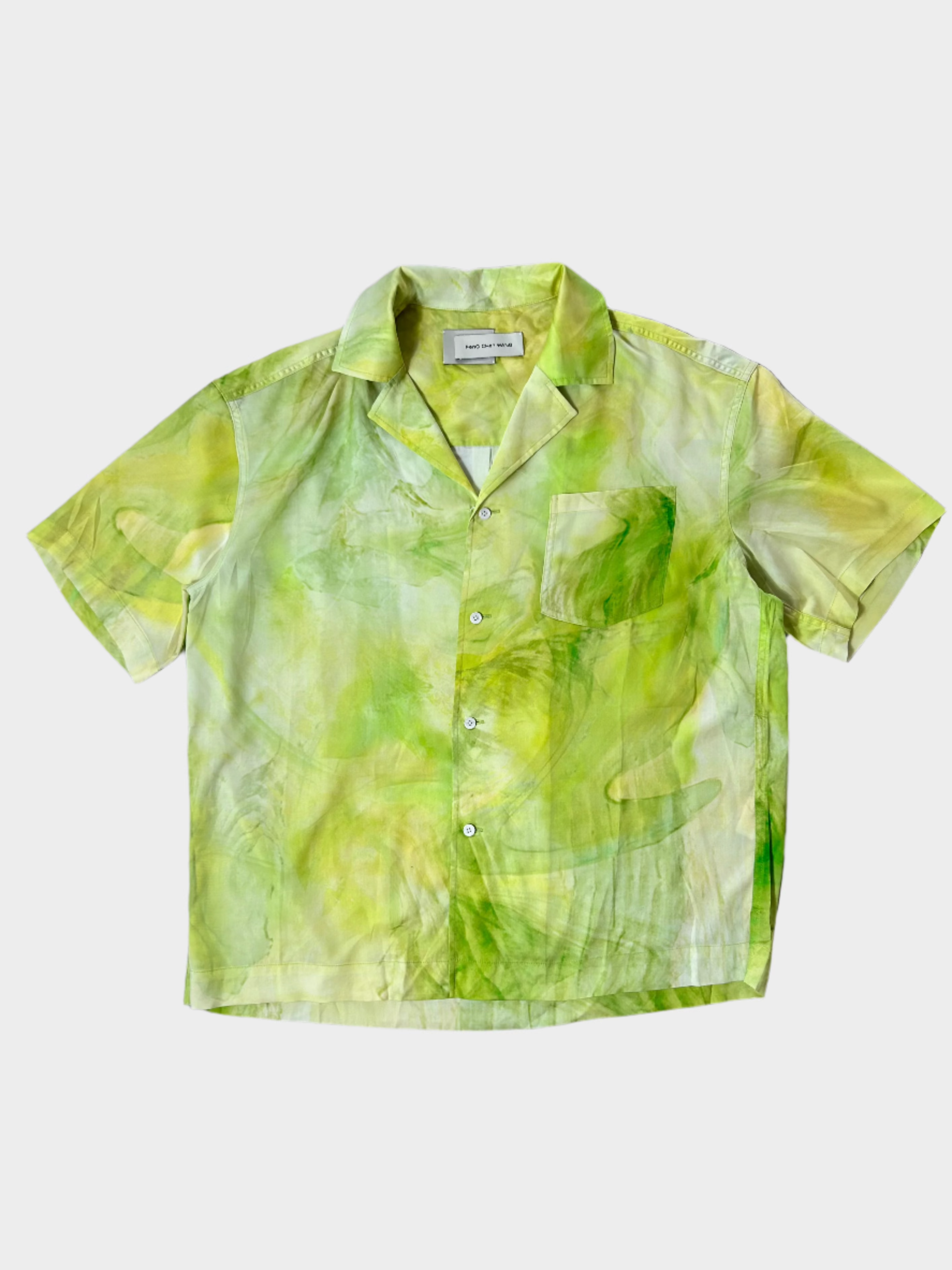 Tie Dye Green Shirt