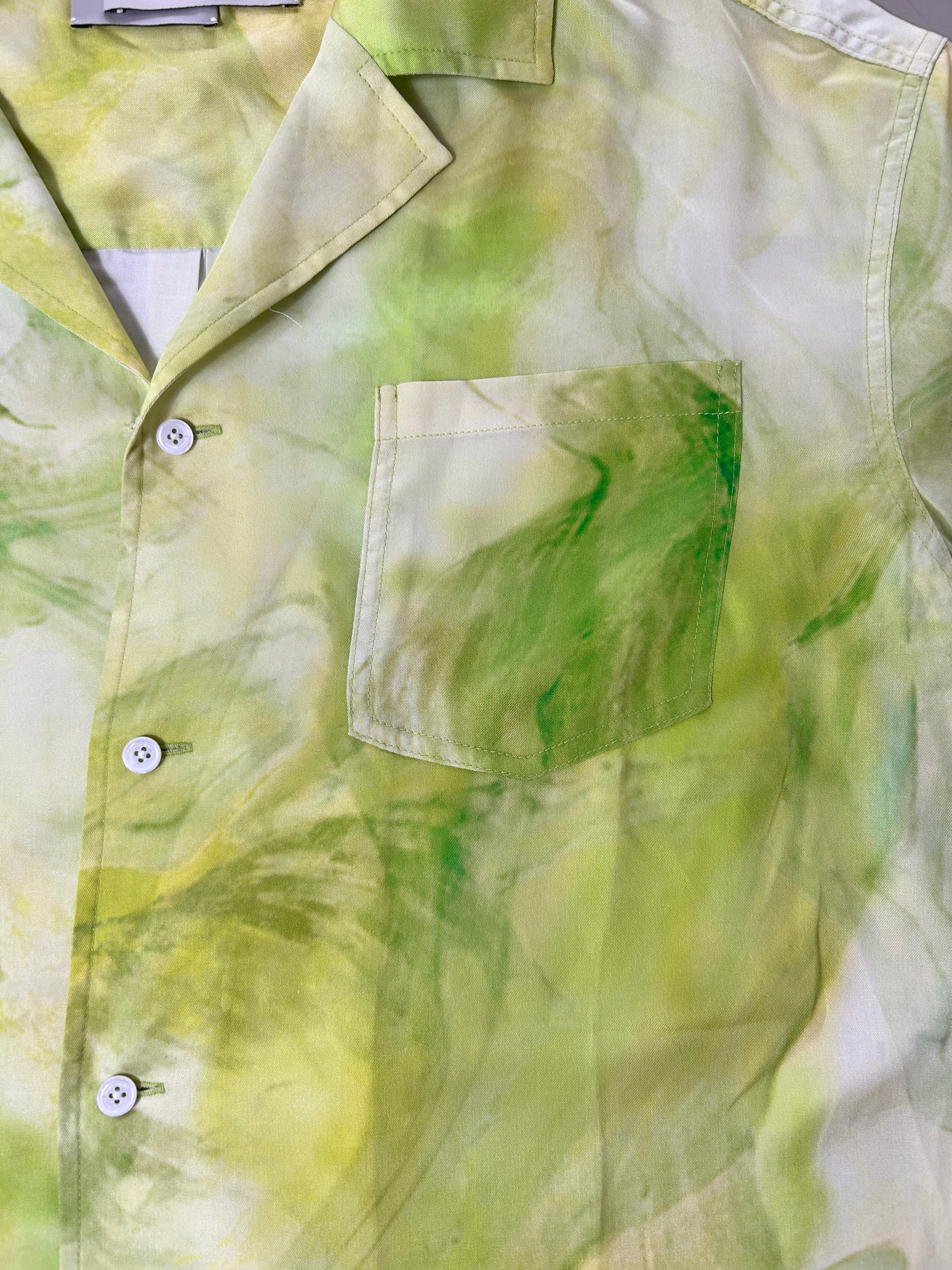 Tie-Dye Green Shirt