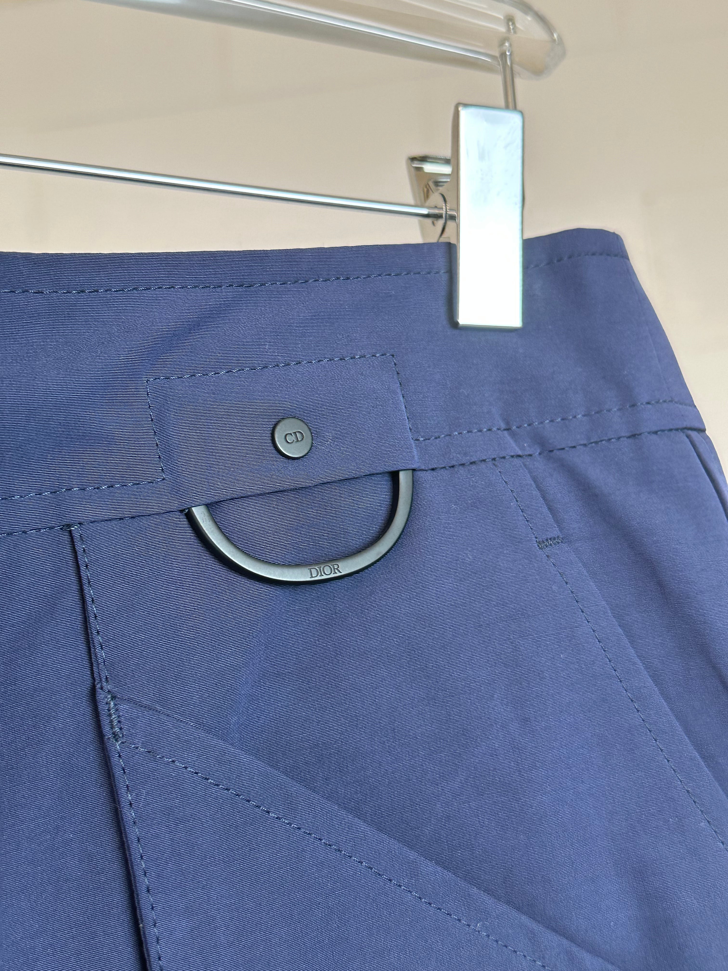 Nylon Blend Trousers