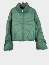 Down Jacket With Green Bow -  | dBlank