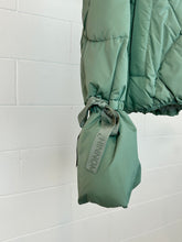 Down Jacket With Green Bow -  | dBlank